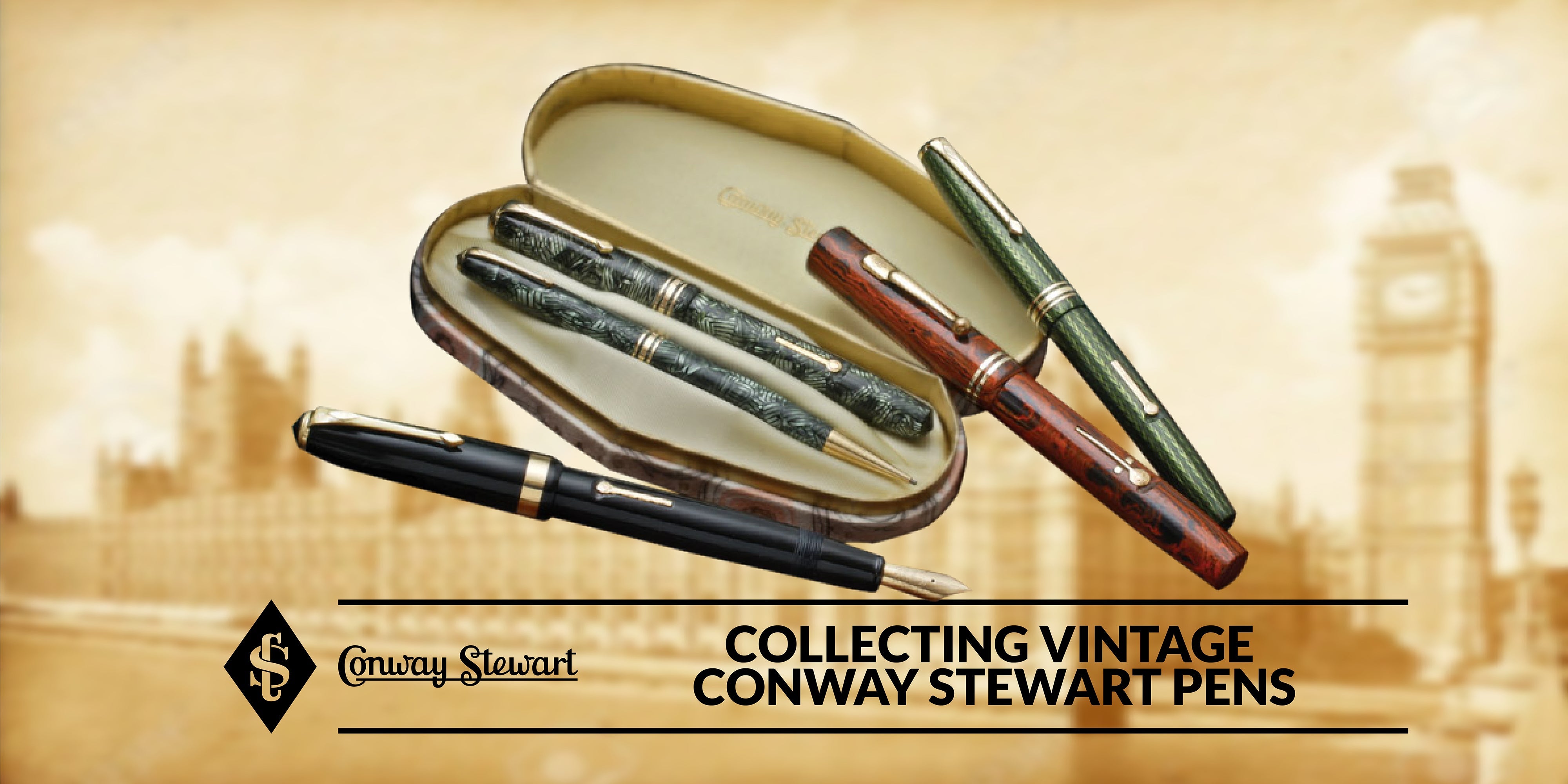 Collecting Vintage Conway Stewart Pens, 2006 - Conway Stewart Collecting Vintage Conway Stewart Pens, 2006 - Conway Stewart