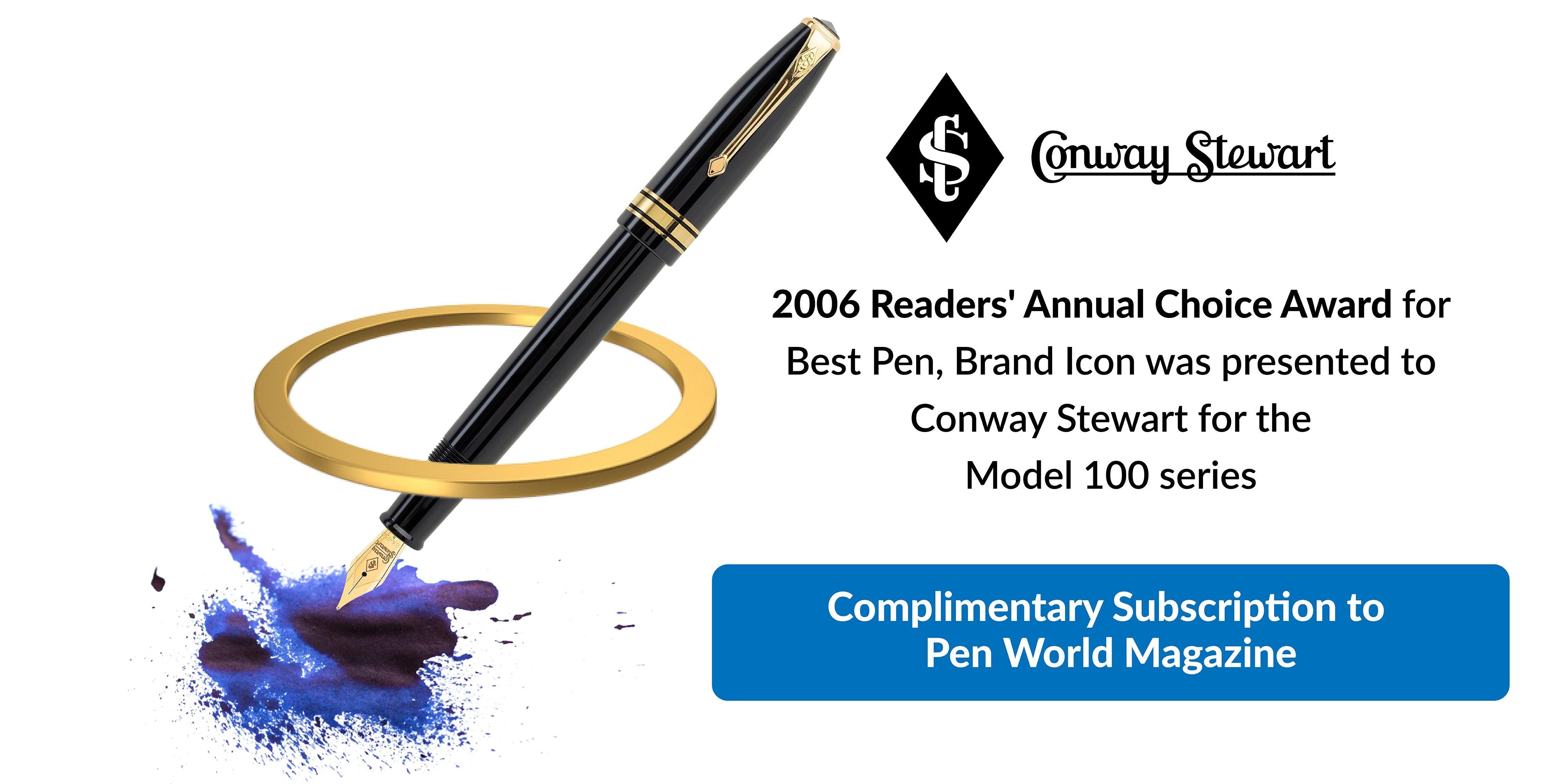 Pen World Complimentary Subscription, 2008 - Conway Stewart Pen World Complimentary Subscription, 2008 - Conway Stewart