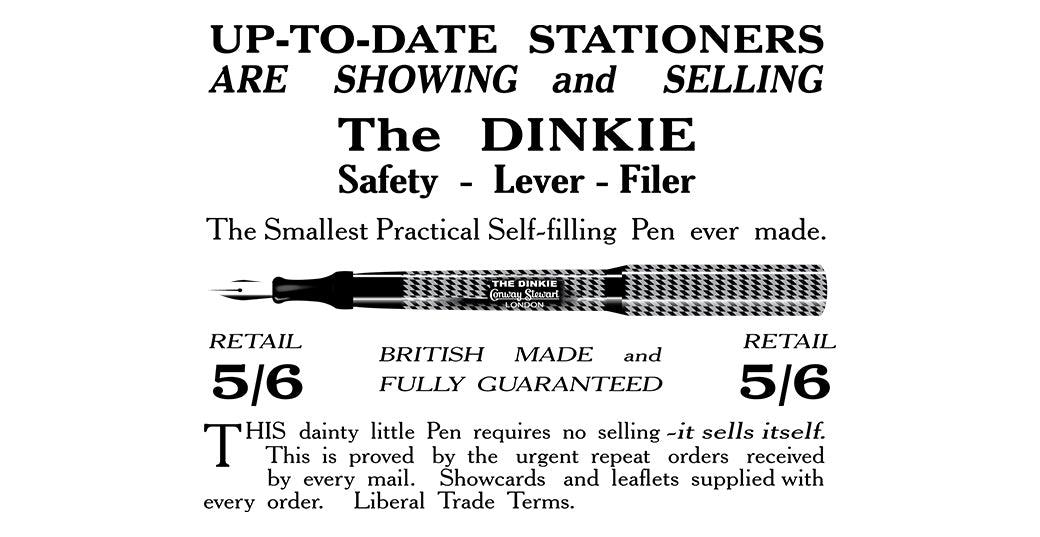 Small But Mighty: The Legacy of the Dinkie Pen | Conway Stewart