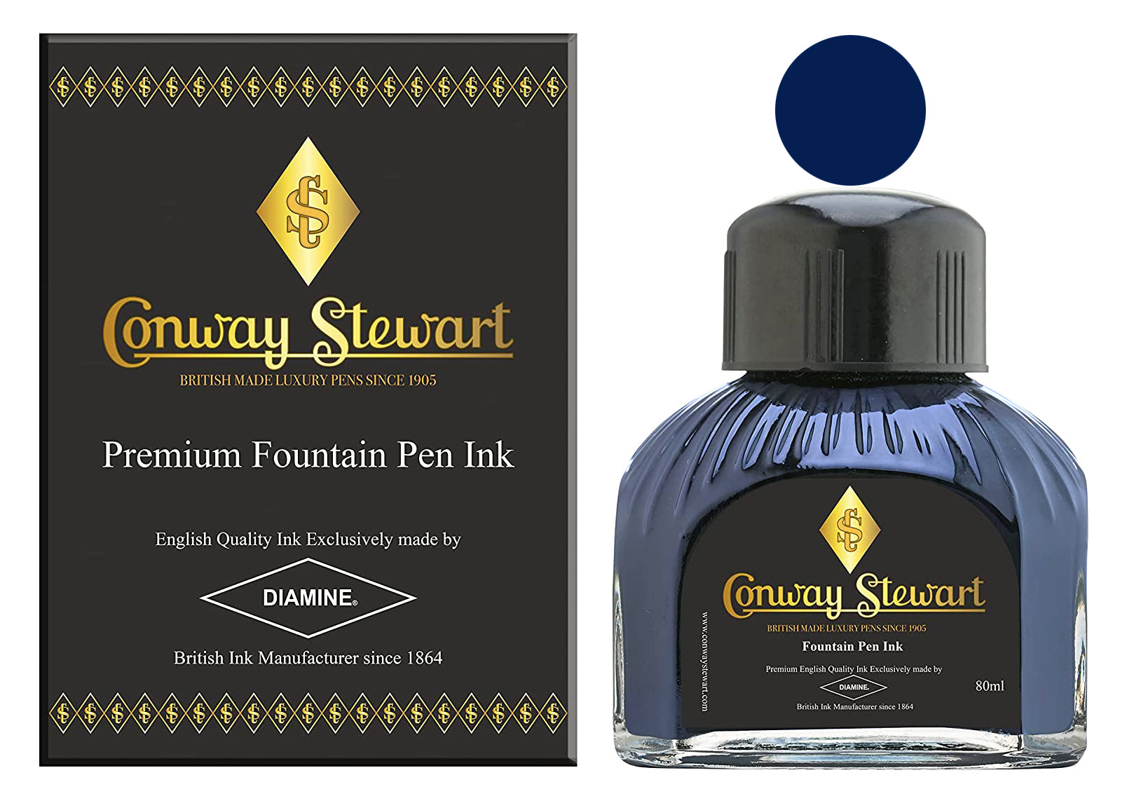 Tinta para botella de pluma estilográfica Conway Stewart Tinta para botella de pluma estilográfica Conway Stewart