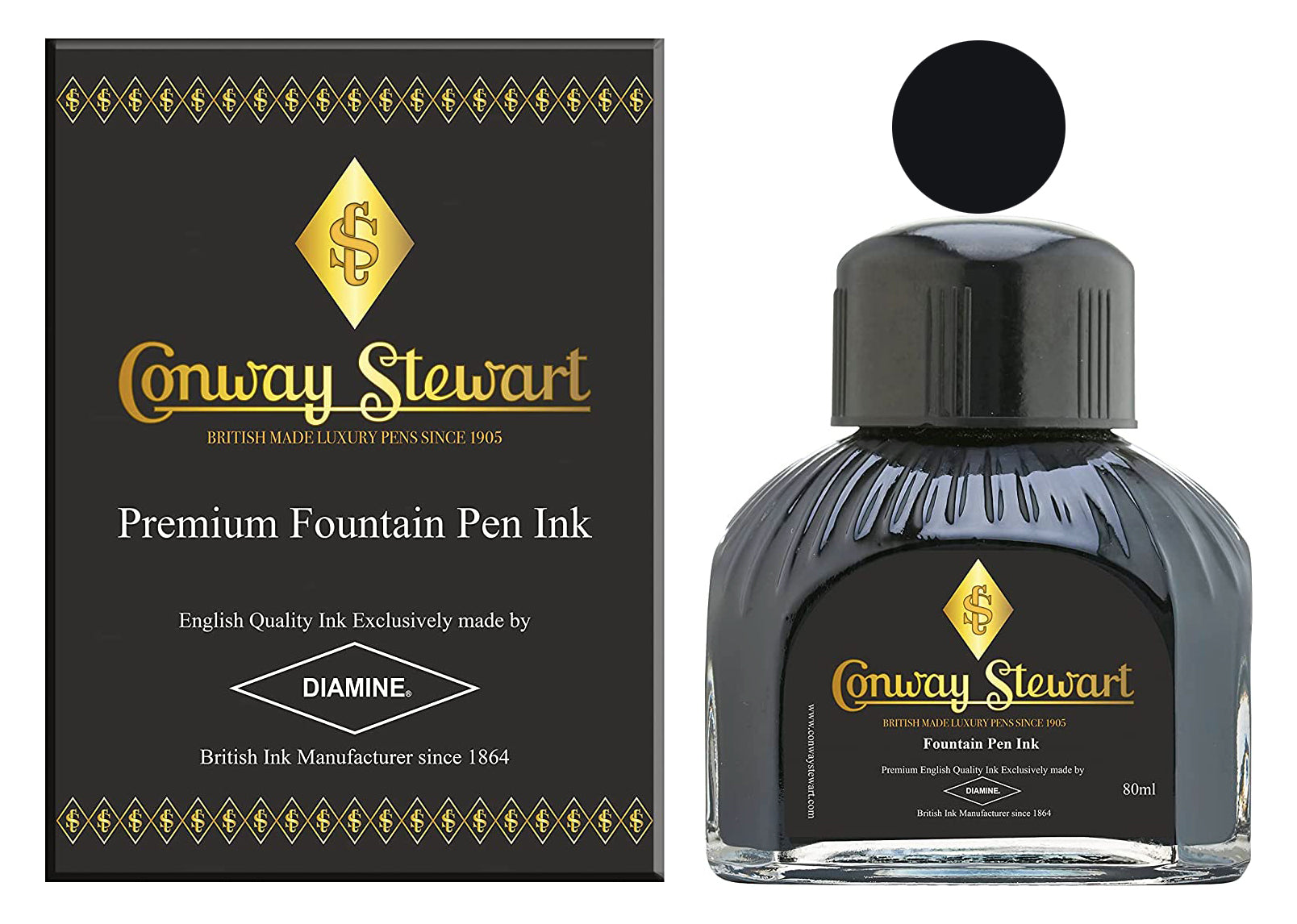 Tinta para botella de pluma estilográfica Conway Stewart Tinta para botella de pluma estilográfica Conway Stewart
