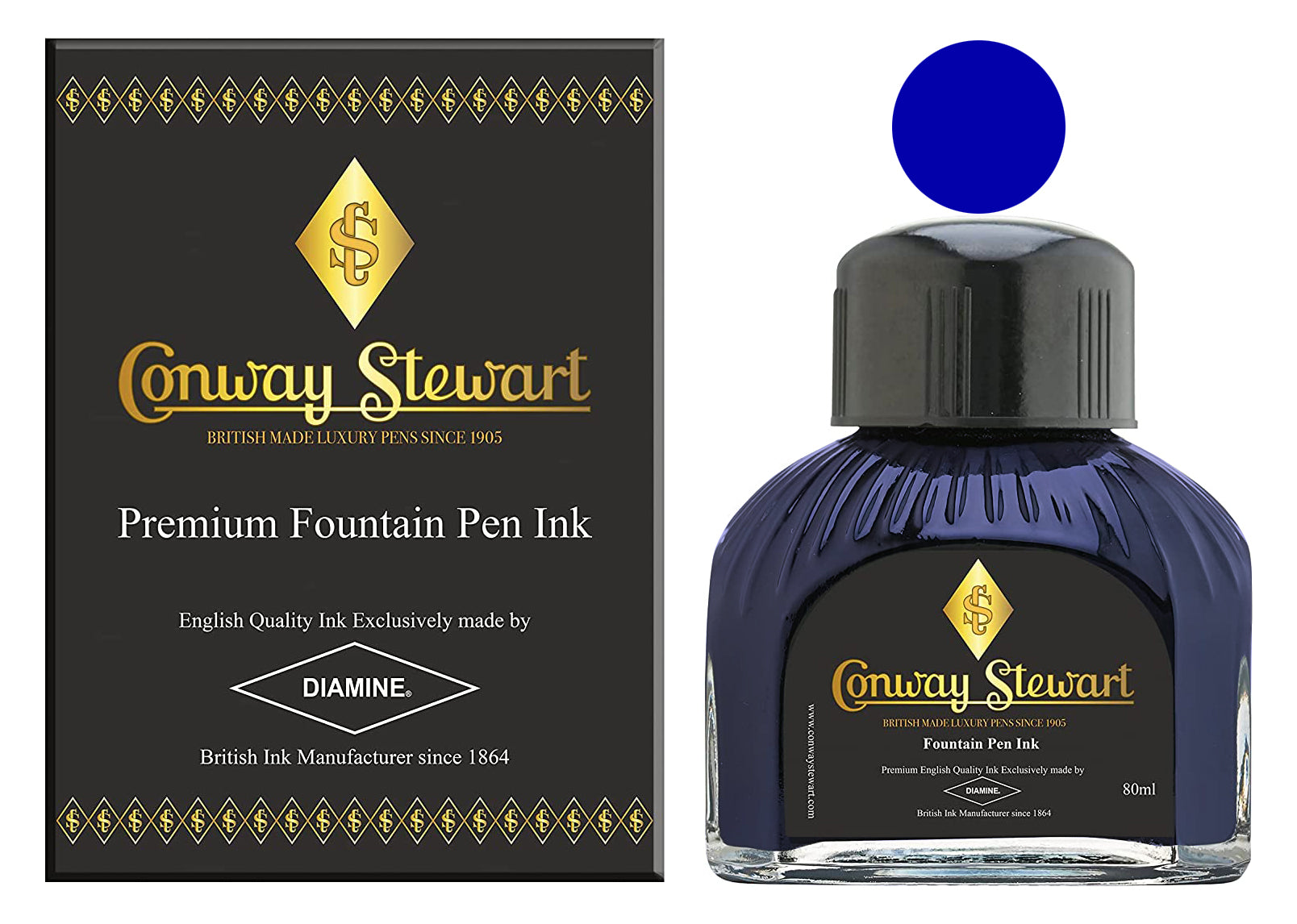 Tinta para botella de pluma estilográfica Conway Stewart Tinta para botella de pluma estilográfica Conway Stewart
