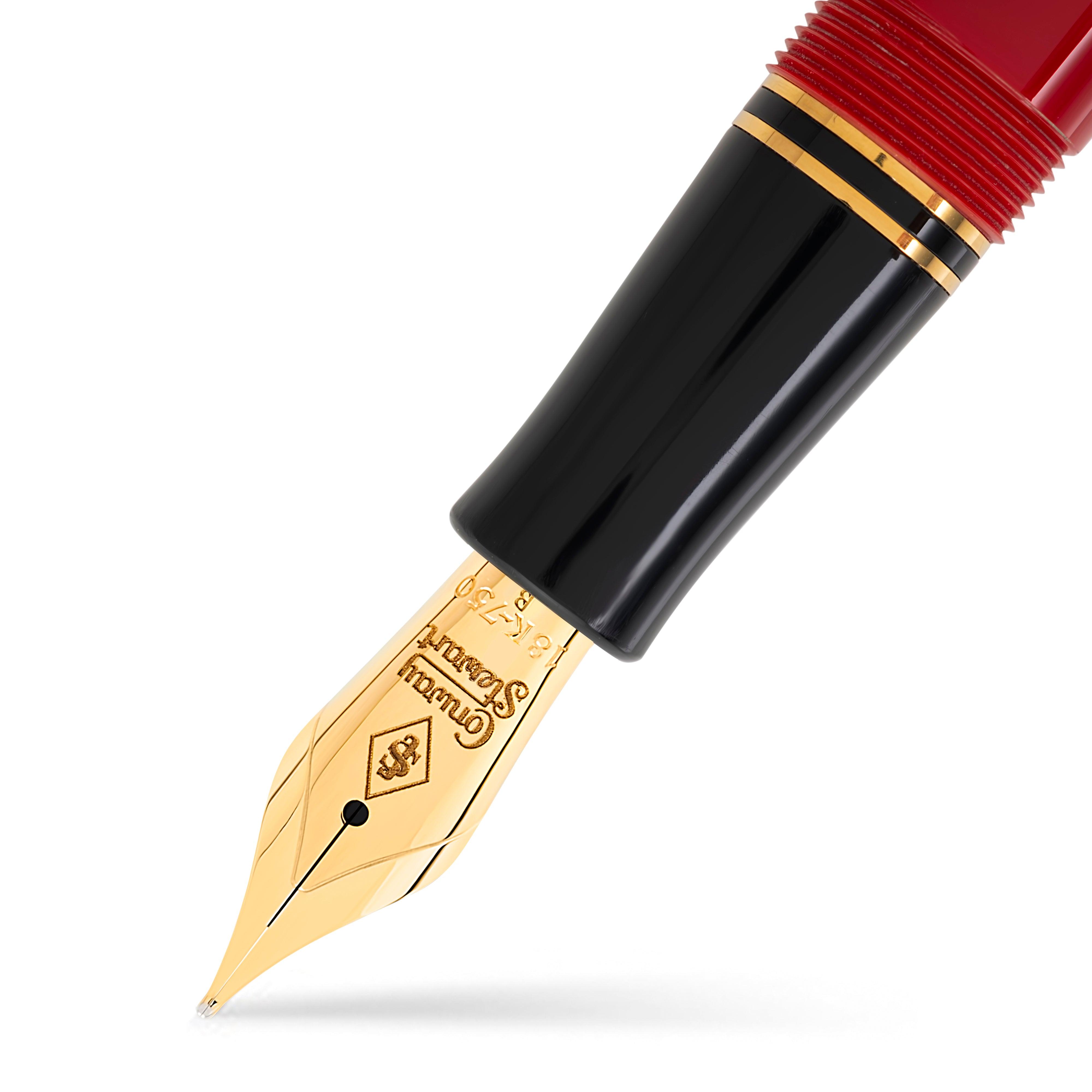 Conway Stewart Churchill Modena Red · Fountain Pen - Conway Stewart