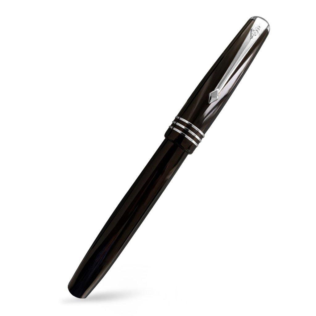 Conway Stewart Series 58 Classic Black Silver conwaystewart.com Conway Stewart Series 58 Classic Black Silver conwaystewart.com