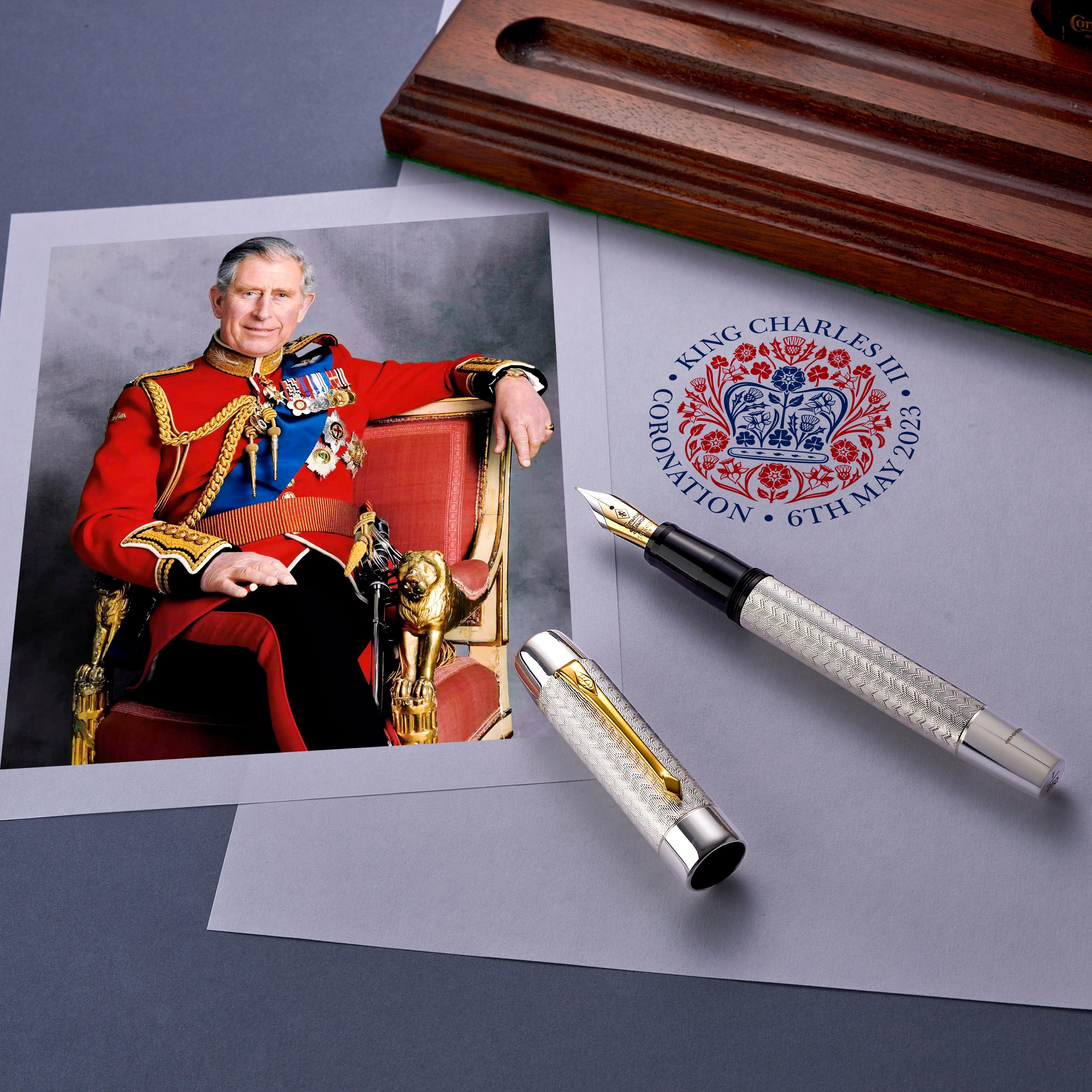 King Charles III Coronation Commemorative Pen 250 Limited