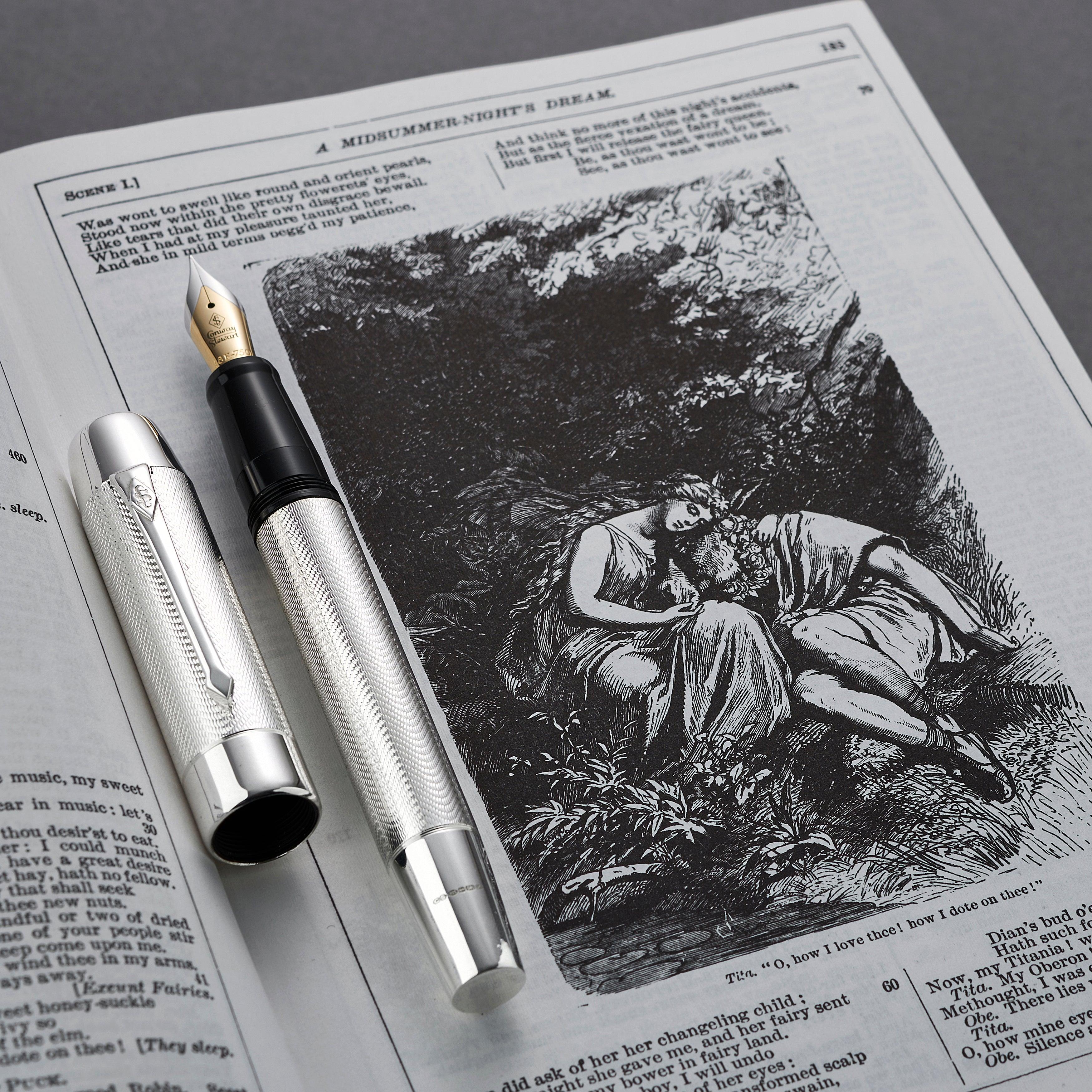 Shakespeare Sterling Silver - Conway Stewart Shakespeare Sterling Silver - Conway Stewart