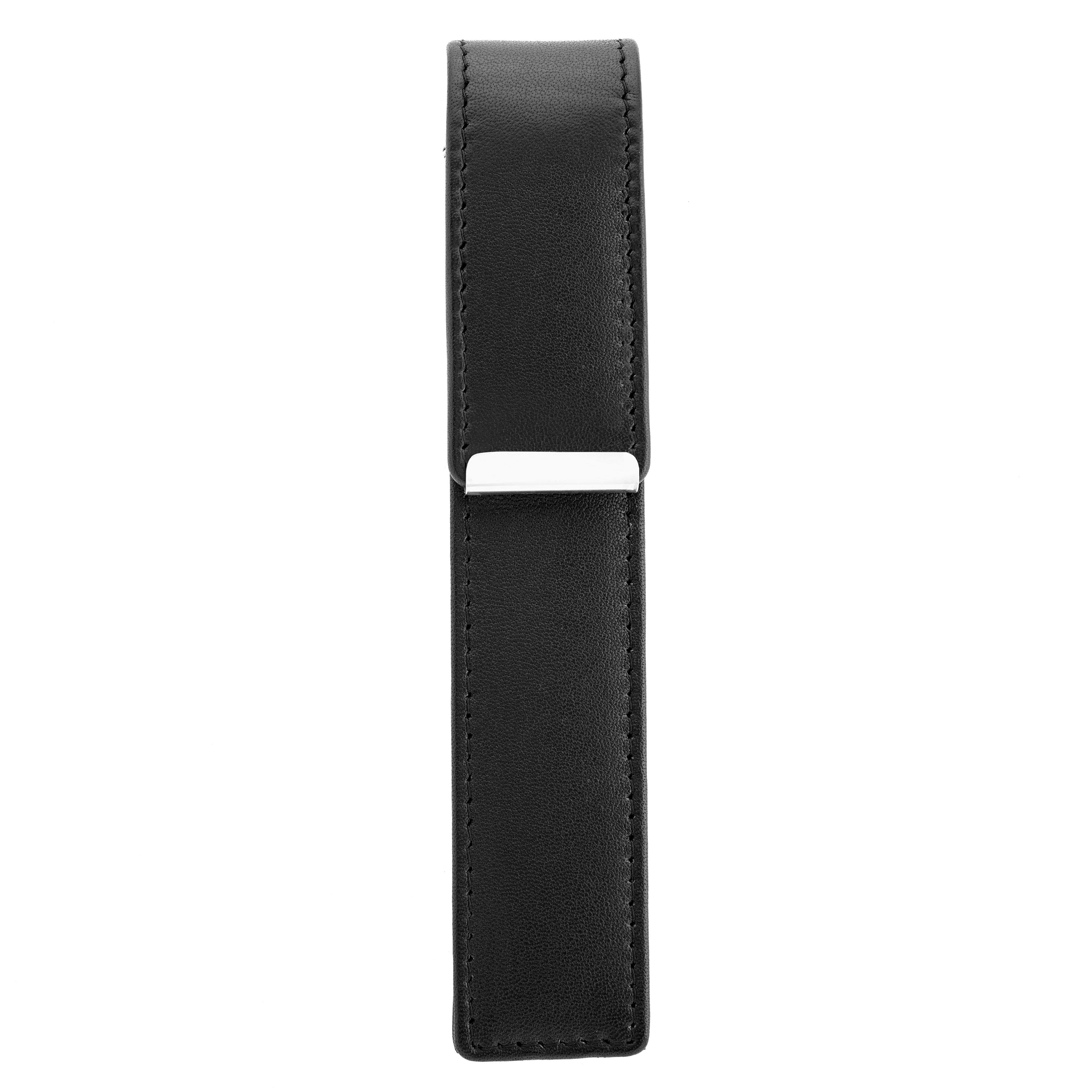 Single Pen Case with Sterling Silver fittings conwaystewart.com Single Pen Case with Sterling Silver fittings conwaystewart.com