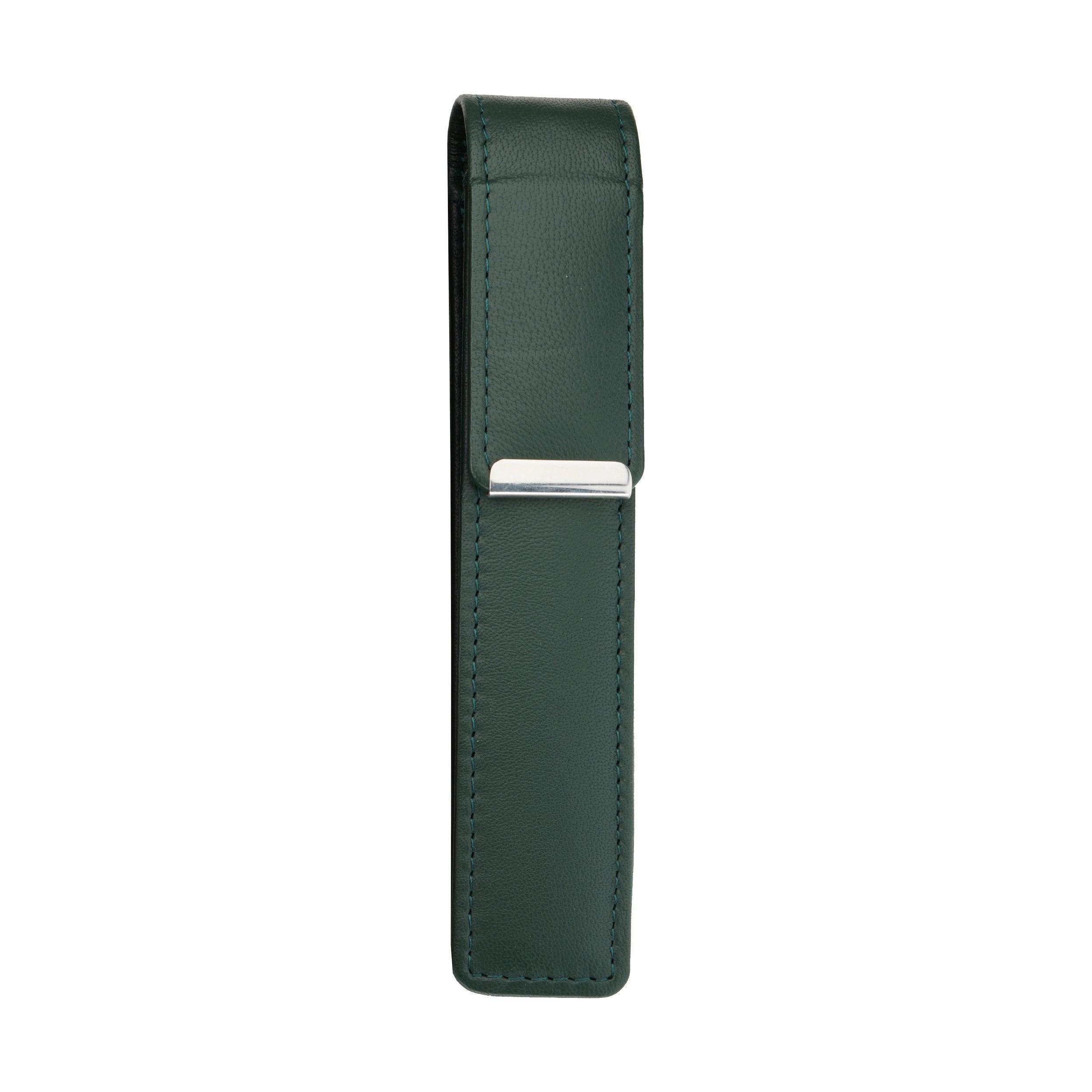 Single Pen Case with Sterling Silver fittings conwaystewart.com Single Pen Case with Sterling Silver fittings conwaystewart.com