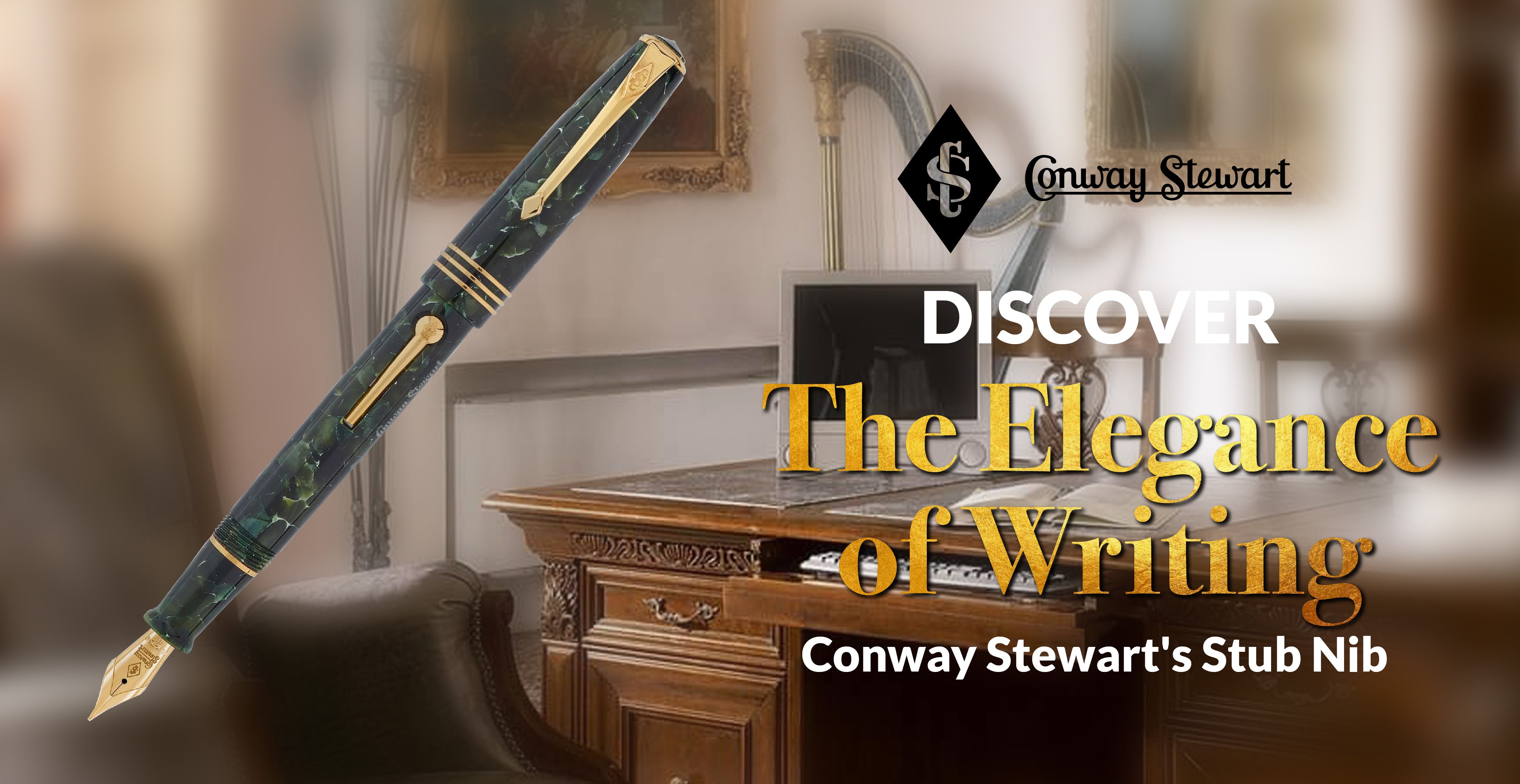書道ペン先|万年筆のペン先 – Conway Stewart