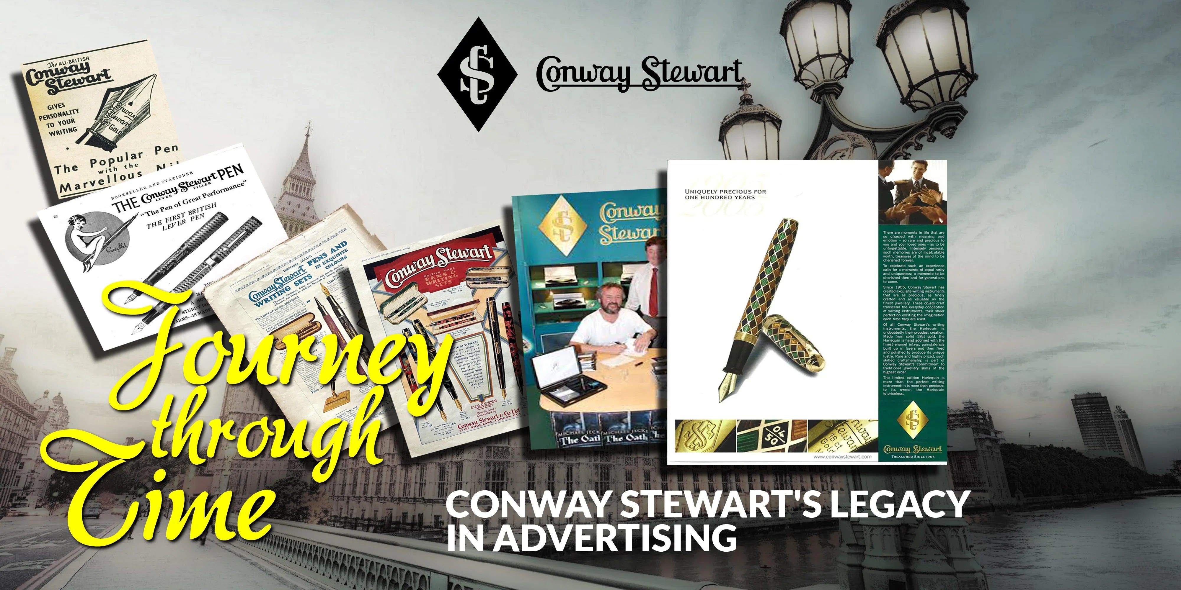 The Legacy of Conway Stewart’s Vintage Advertising: A Retrospective