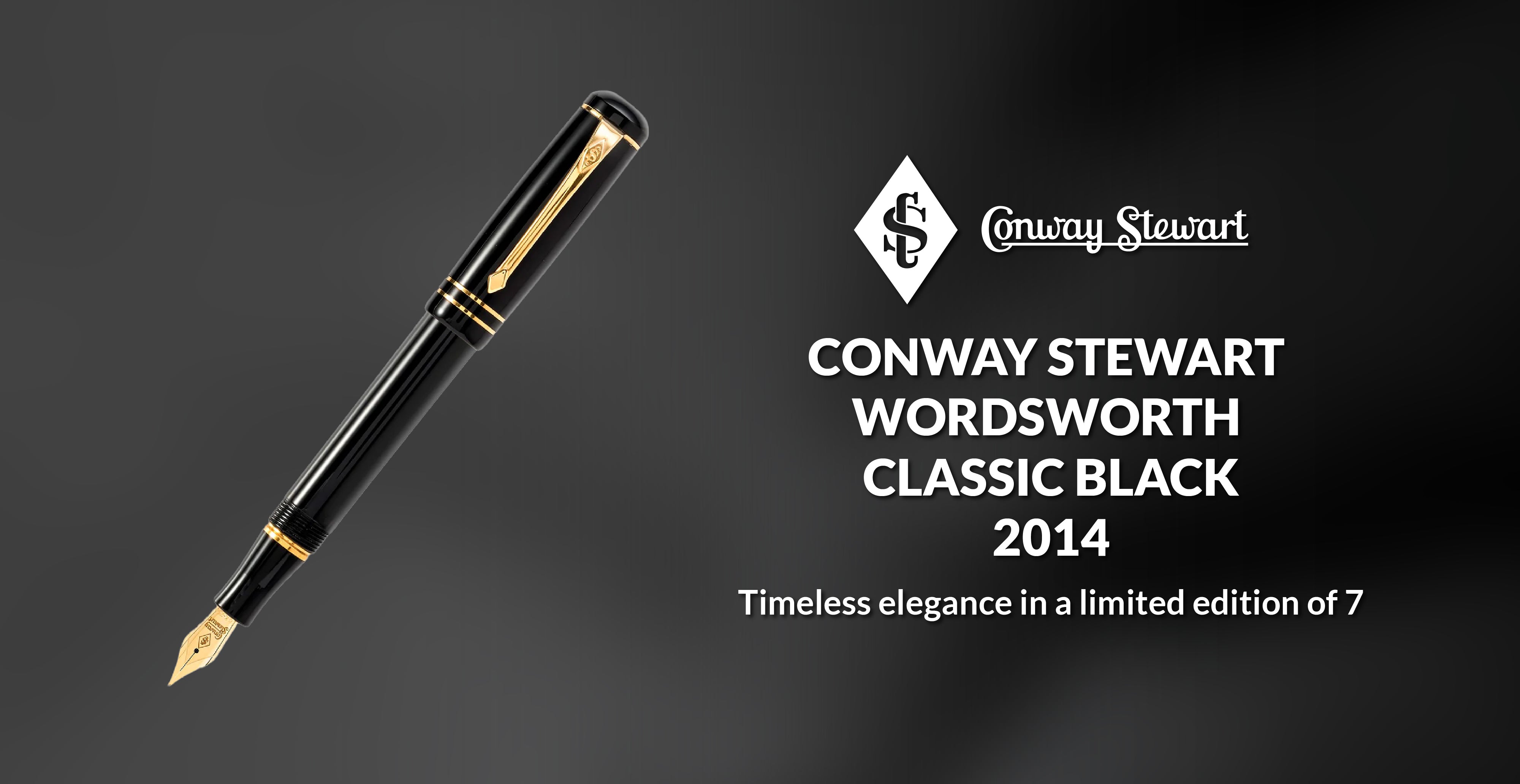 Conway Stewart Wordsworth Classic Black, 2014 - Conway Stewart