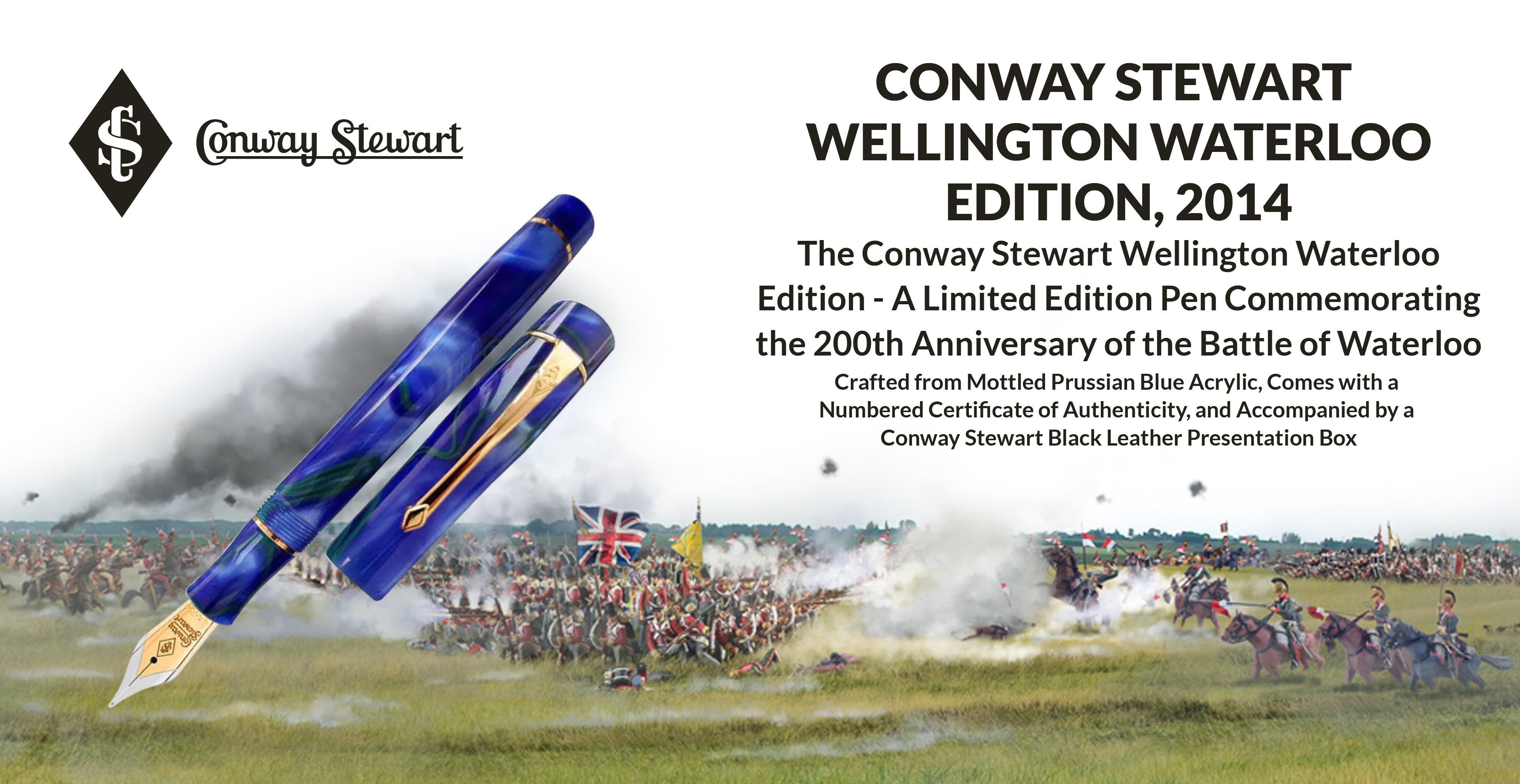 Conway Stewart Wellington Waterloo Edition, 2014
