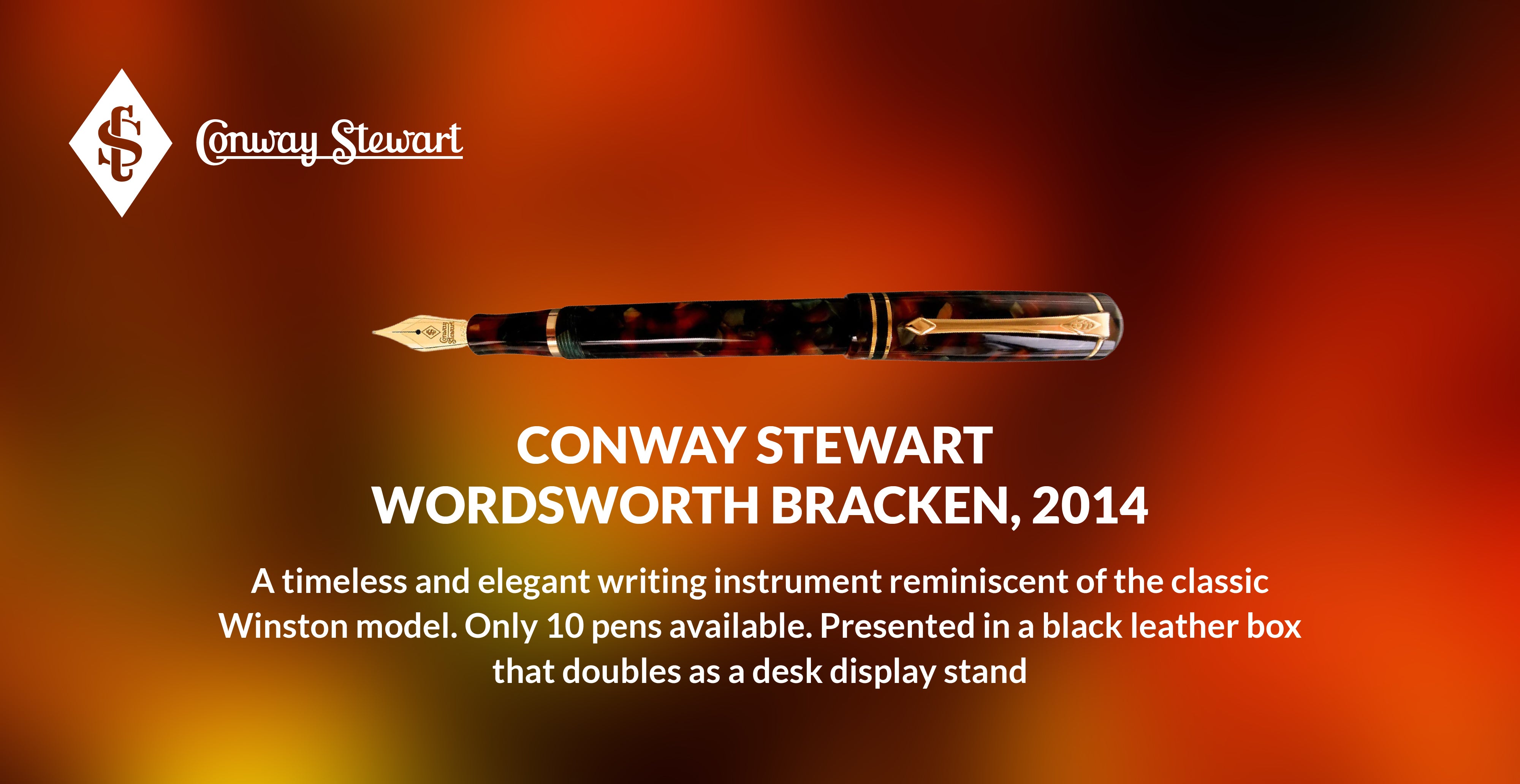 Conway Stewart Wordsworth Bracken, 2014 - Conway Stewart