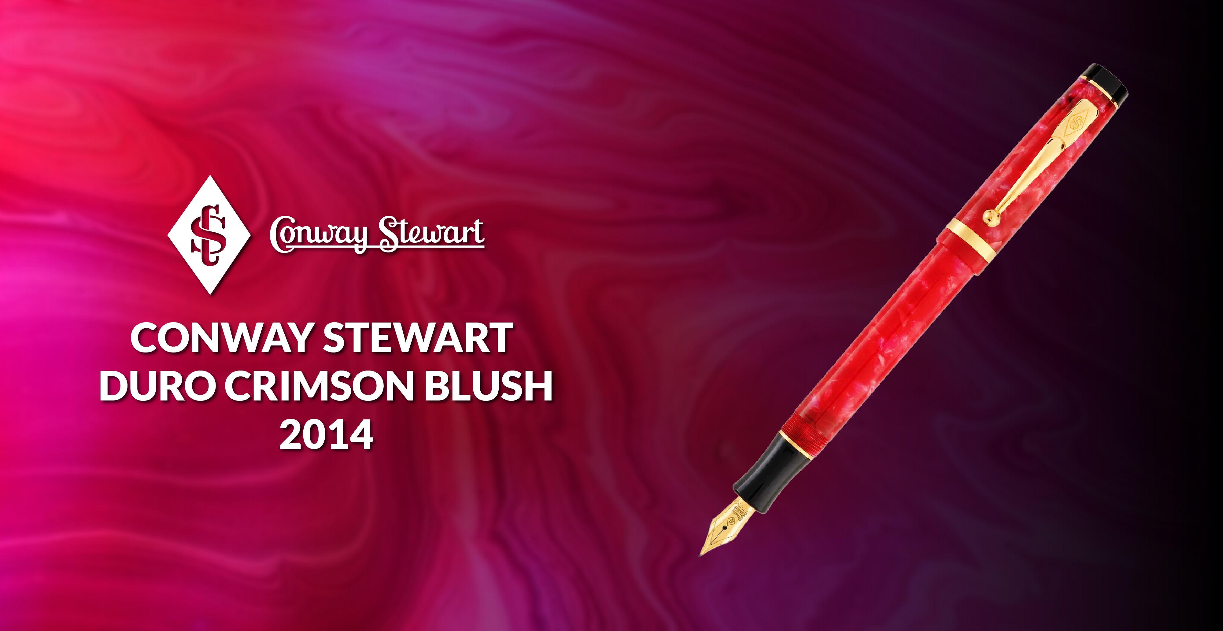 Conway Stewart Duro Crimson Blush, 2014 - Conway Stewart