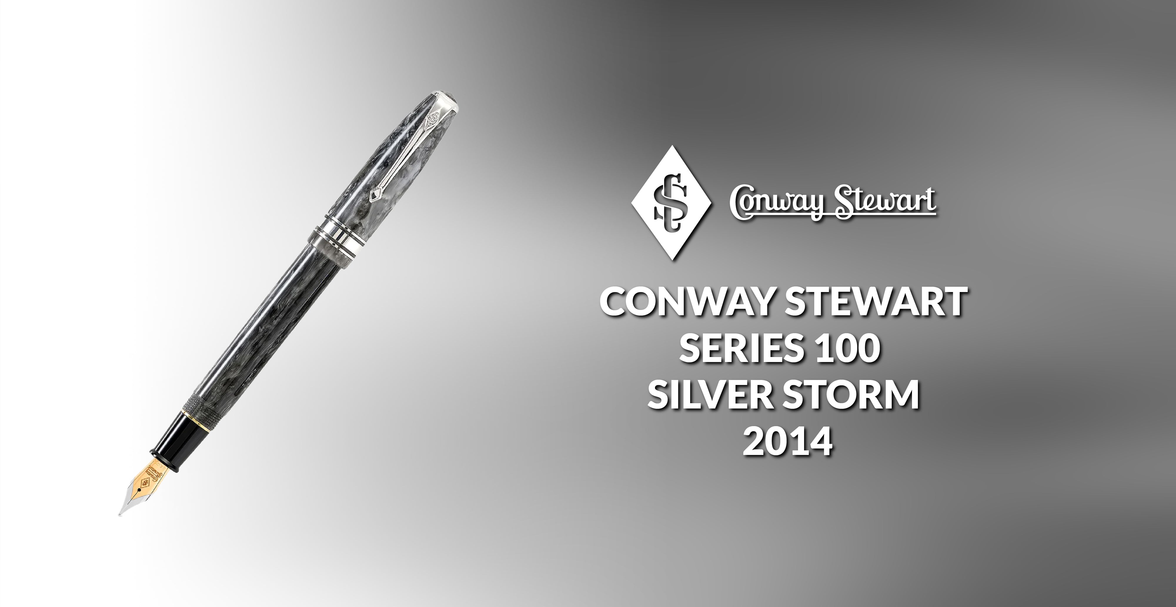 Conway Stewart Series 100 Silver Storm, 2014