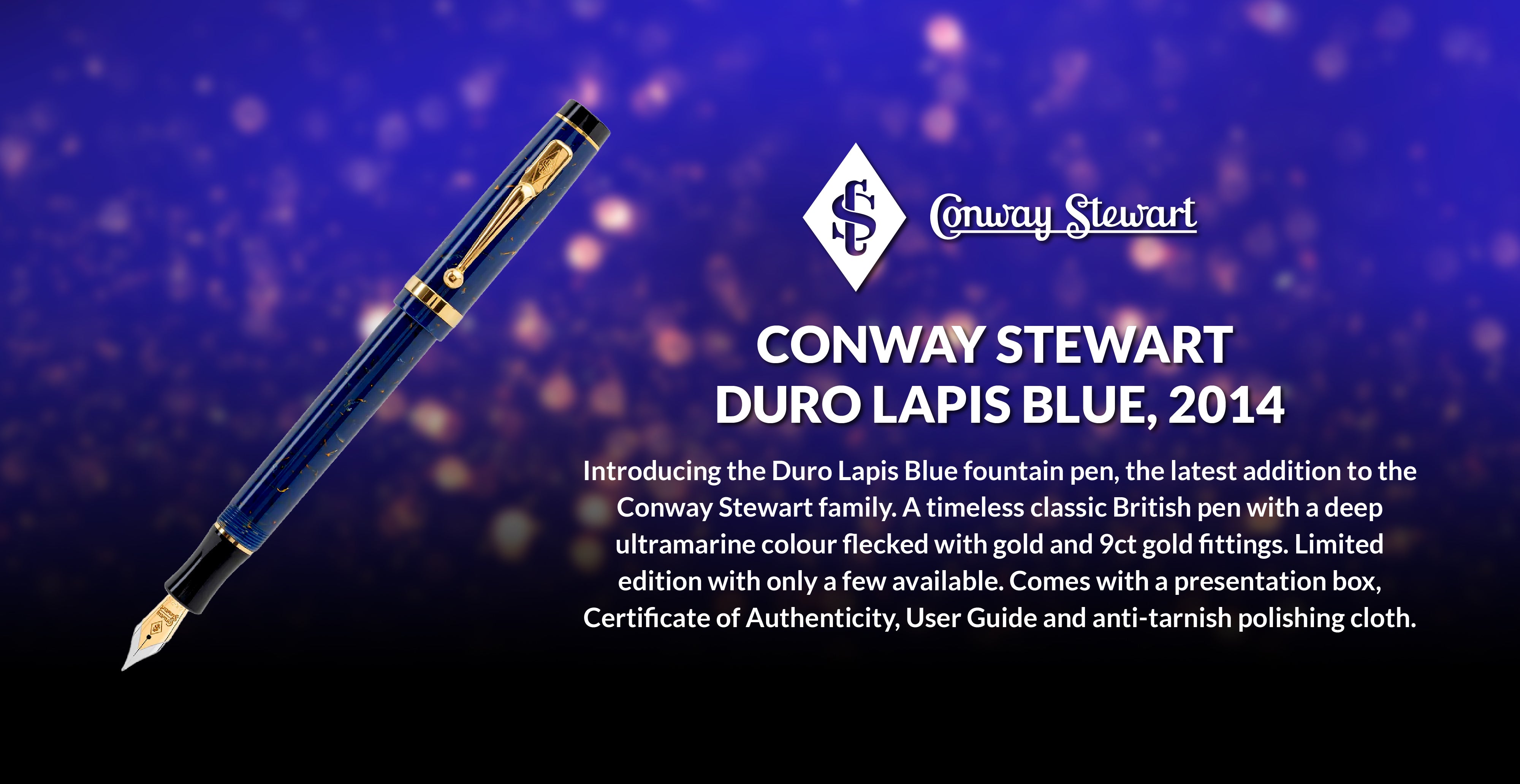 Conway Stewart Duro Lapis Blue, 2014 - Conway Stewart