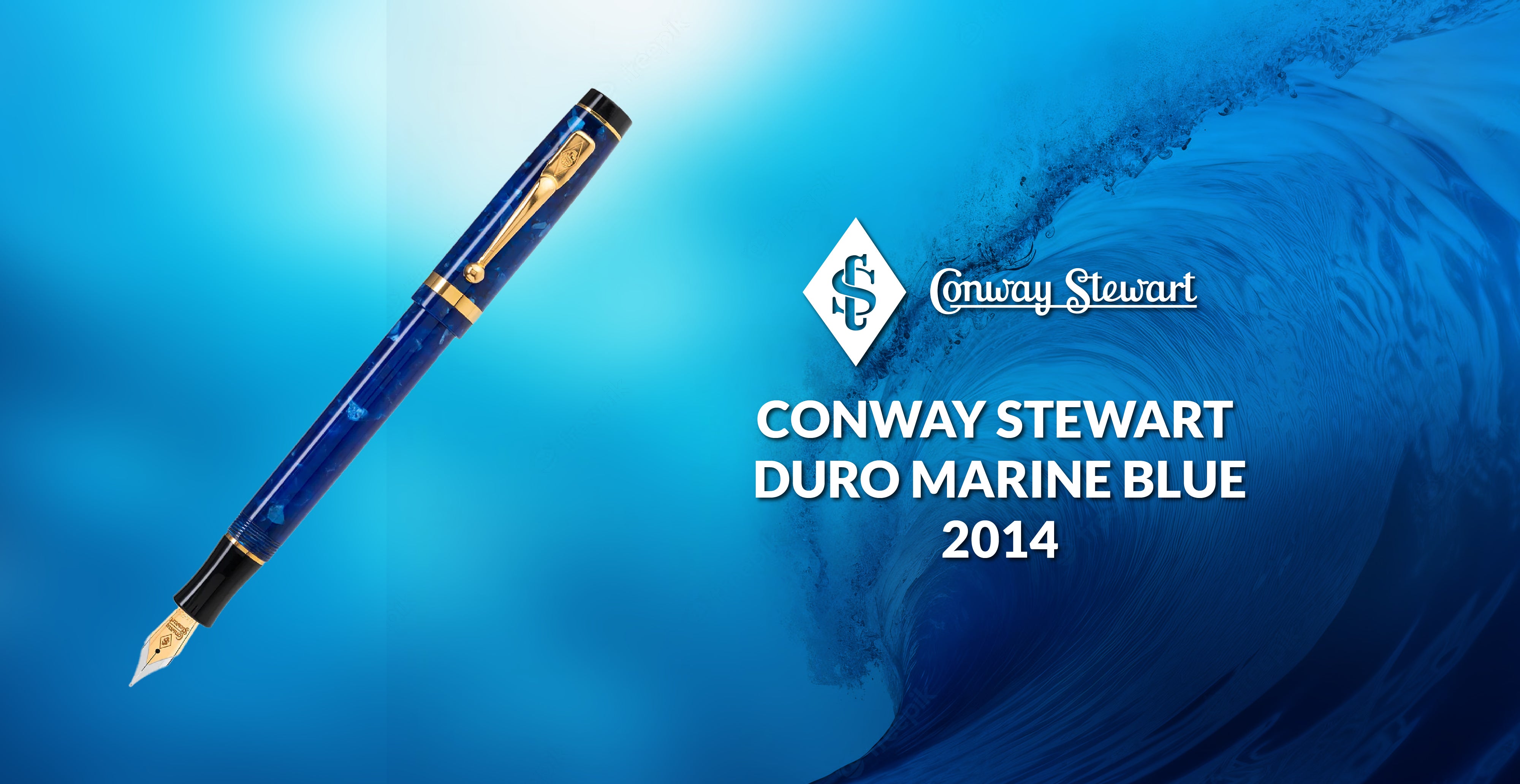Conway Stewart Duro Marine Blue, 2014