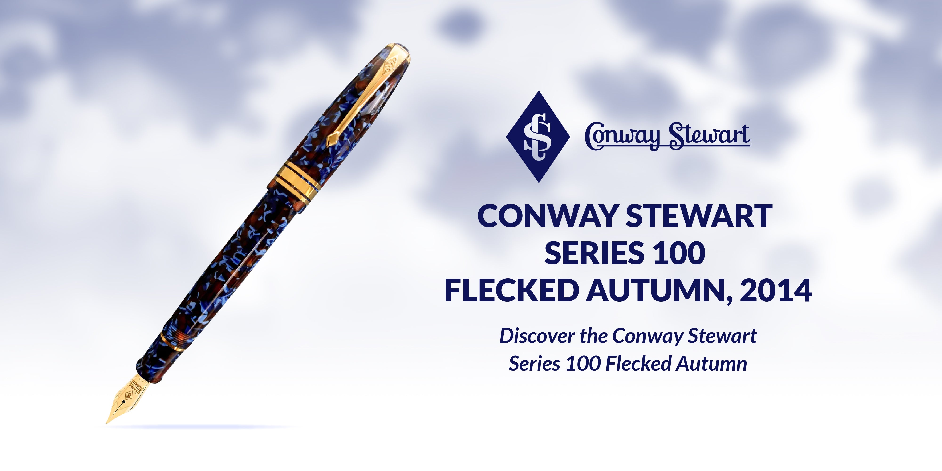 Conway Stewart Series 100 Flecked Autumn, 2014 - Conway Stewart