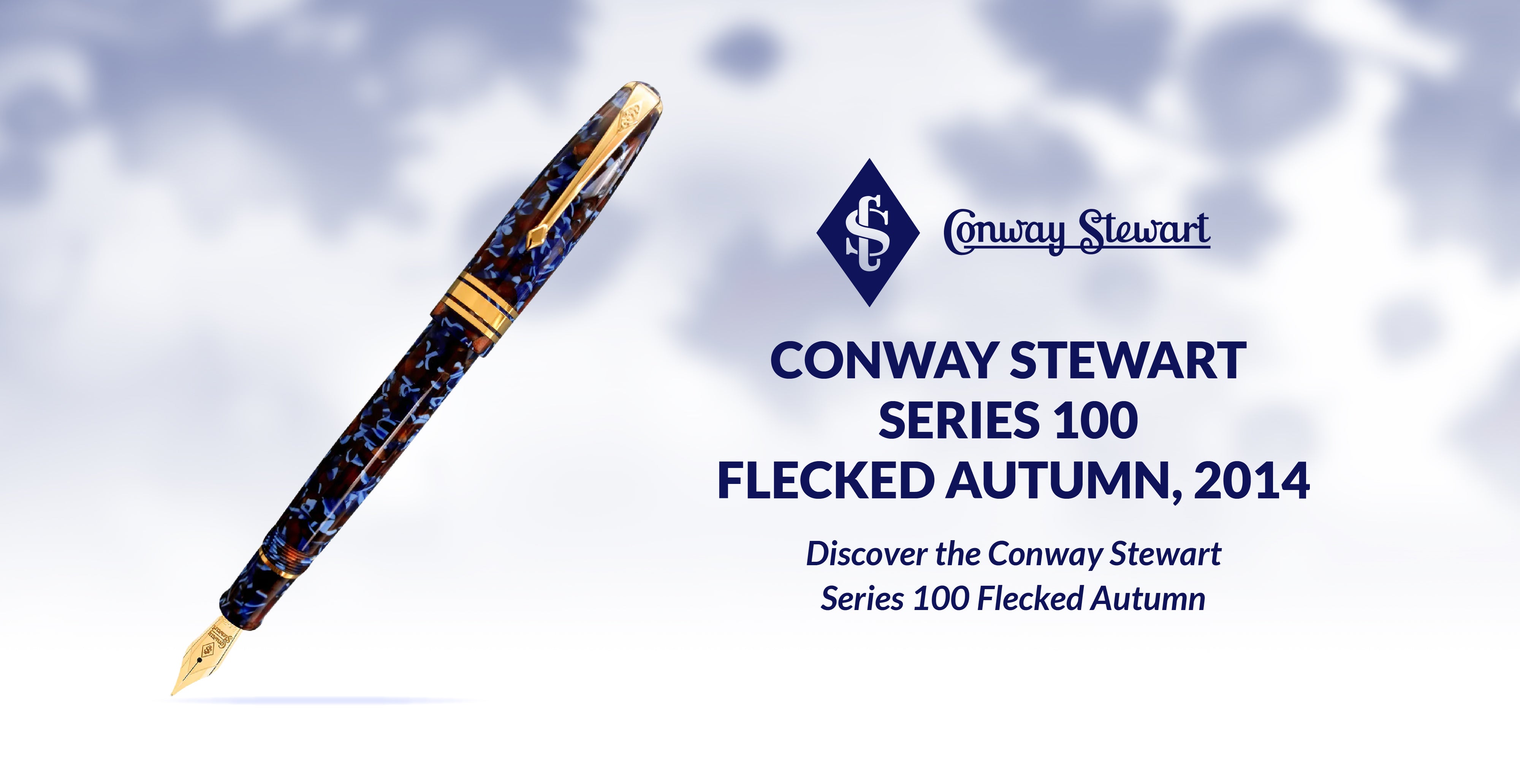 Conway Stewart Series 100 Flecked Autumn, 2014 - Conway Stewart