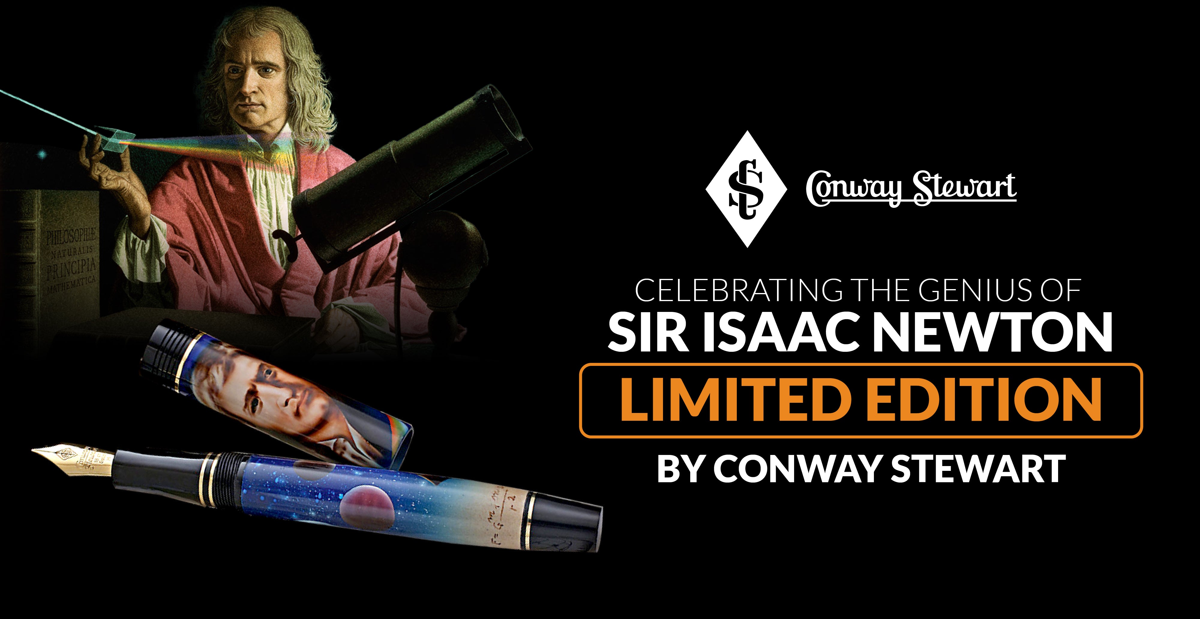 Conway Stewart 'Sir Isaac Newton' Limited Edition
