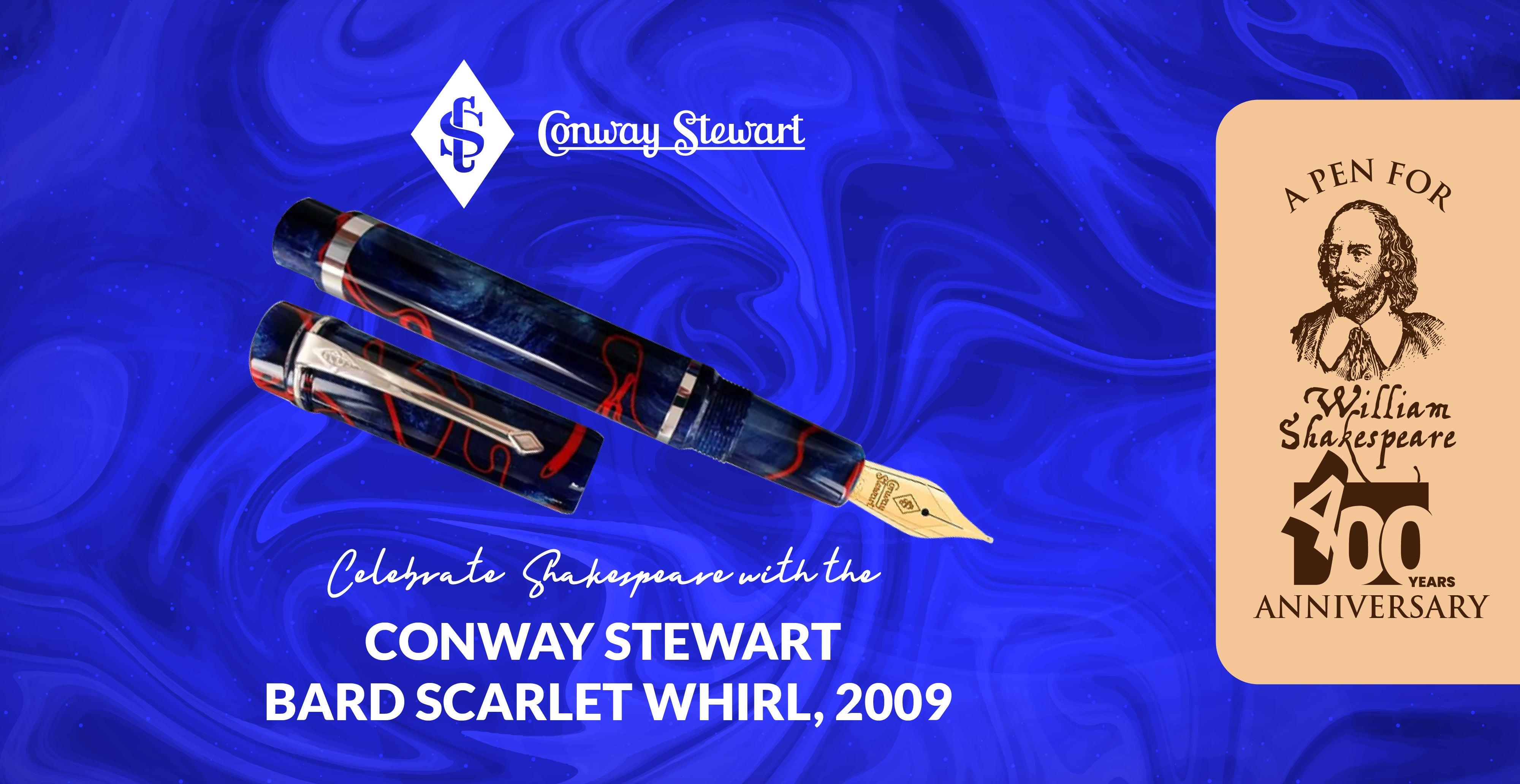 Conway Stewart Bard Scarlet Whirl, 2009 - Conway Stewart