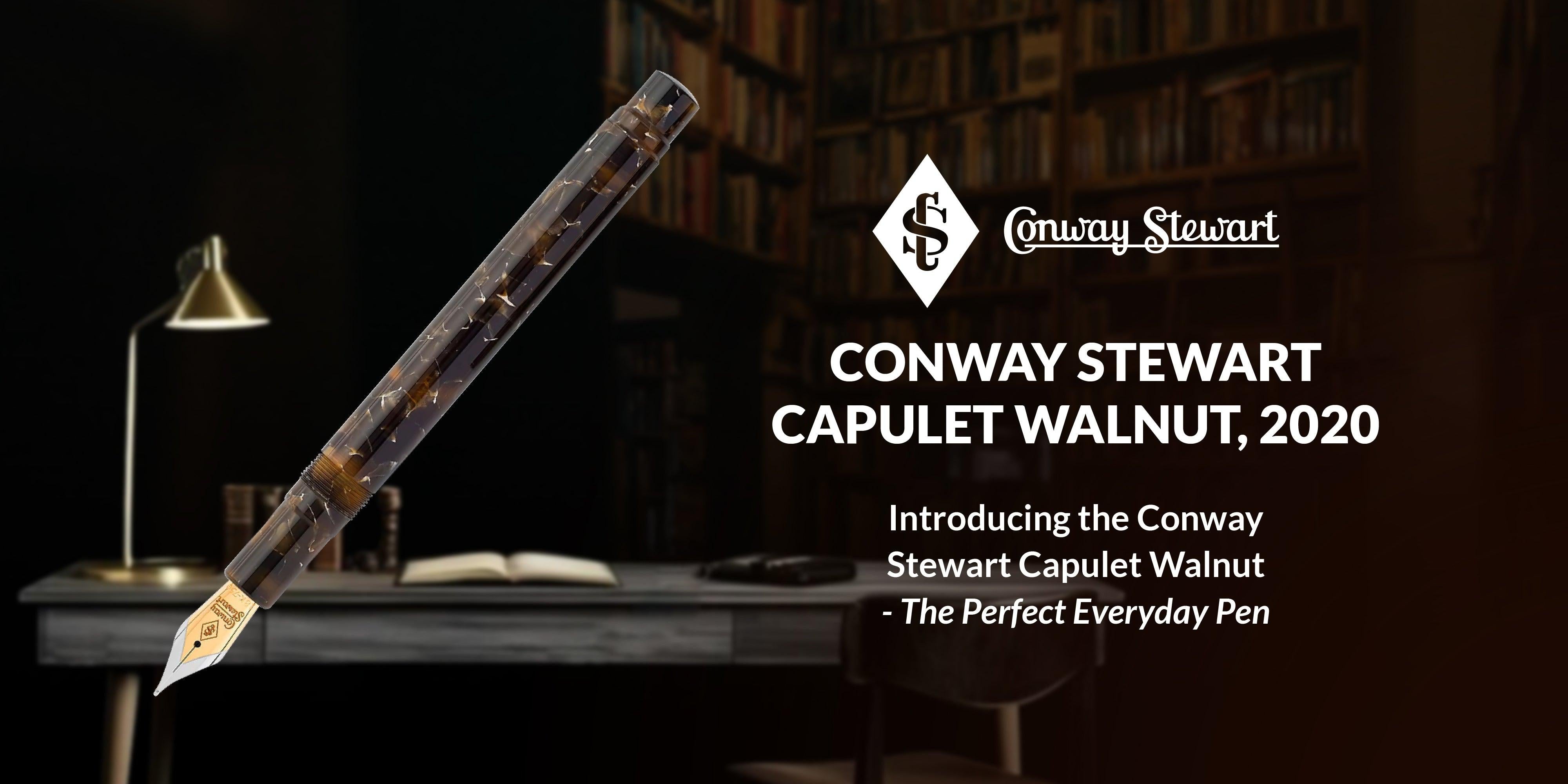 Conway Stewart Capulet Walnut, 2020 - Conway Stewart