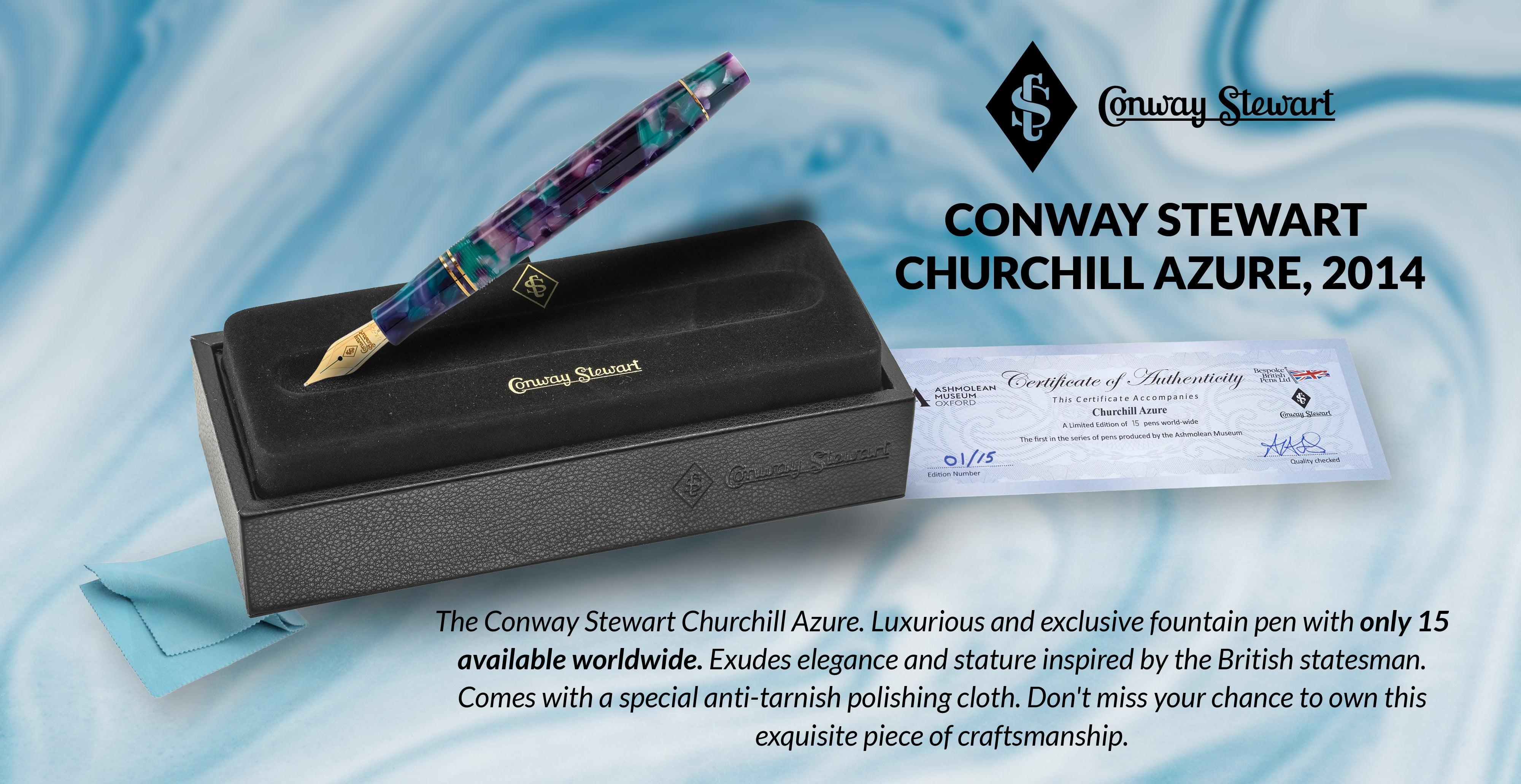 Conway Stewart Churchill Azure, 2014 - Conway Stewart