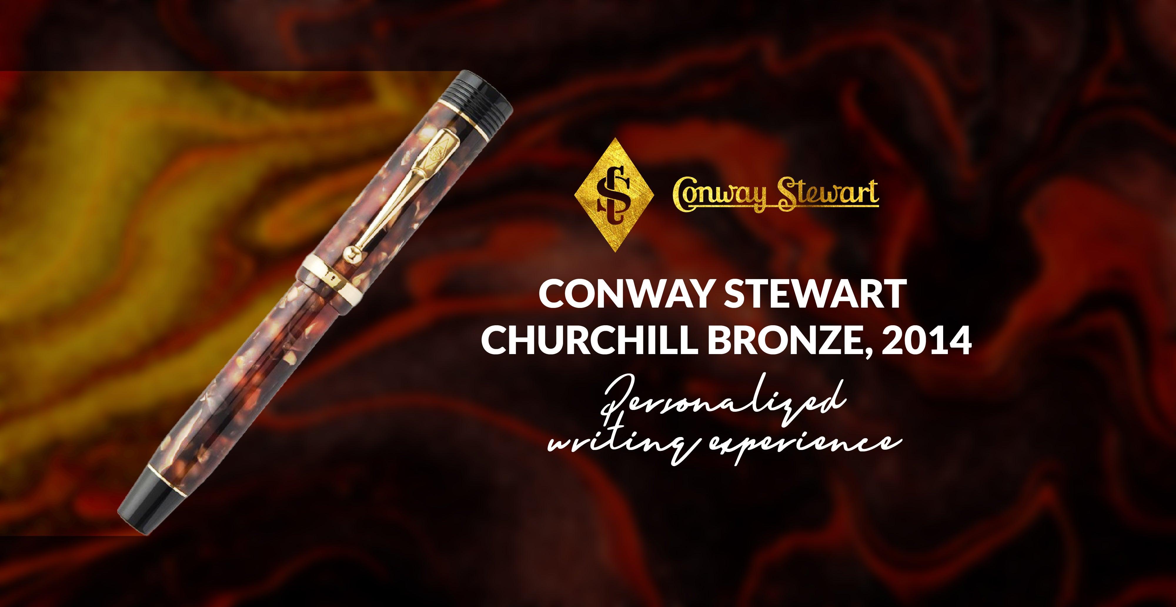 Conway Stewart Churchill Bronze, 2014 - Conway Stewart