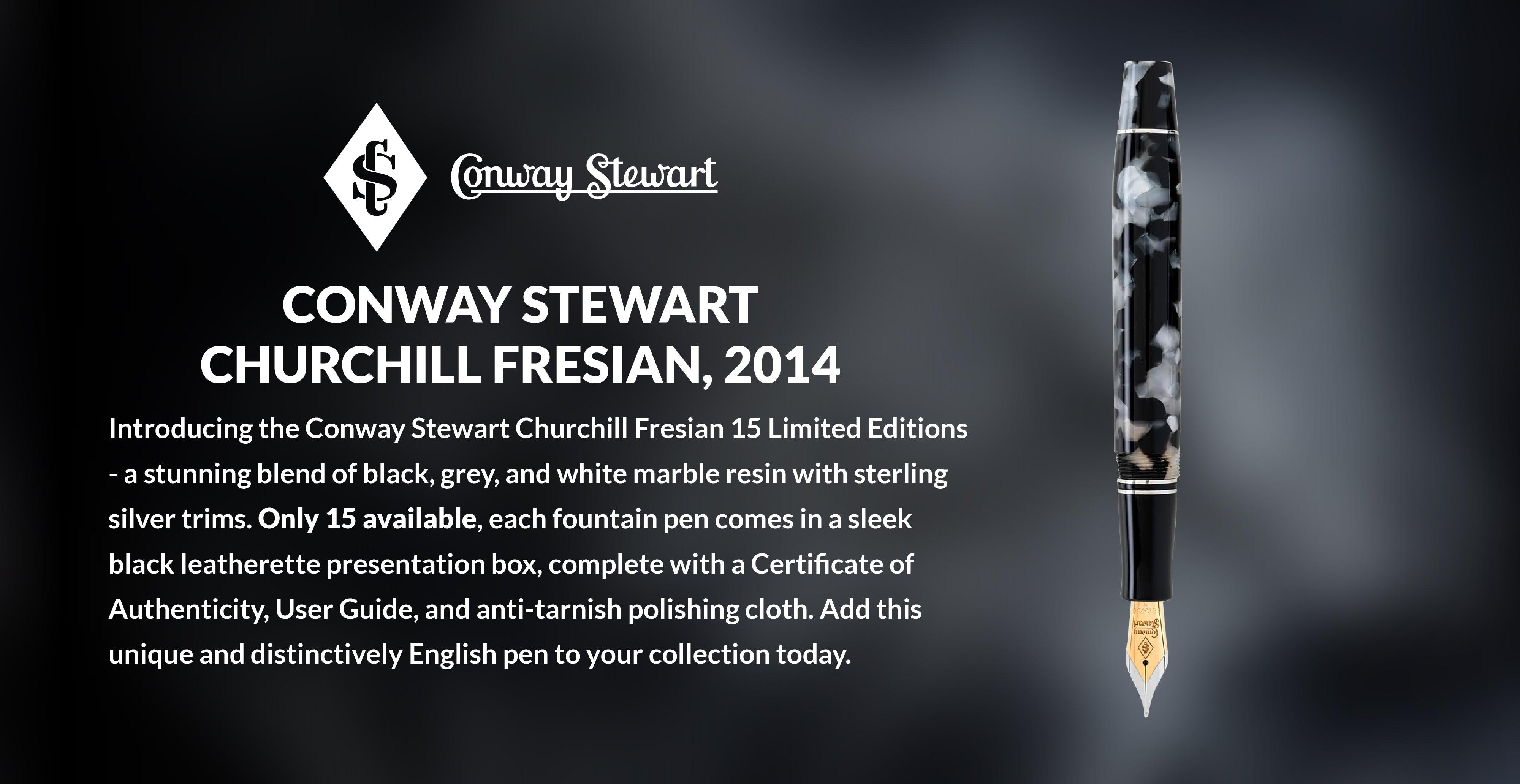 Conway Stewart Churchill Fresian, 2014 - Conway Stewart