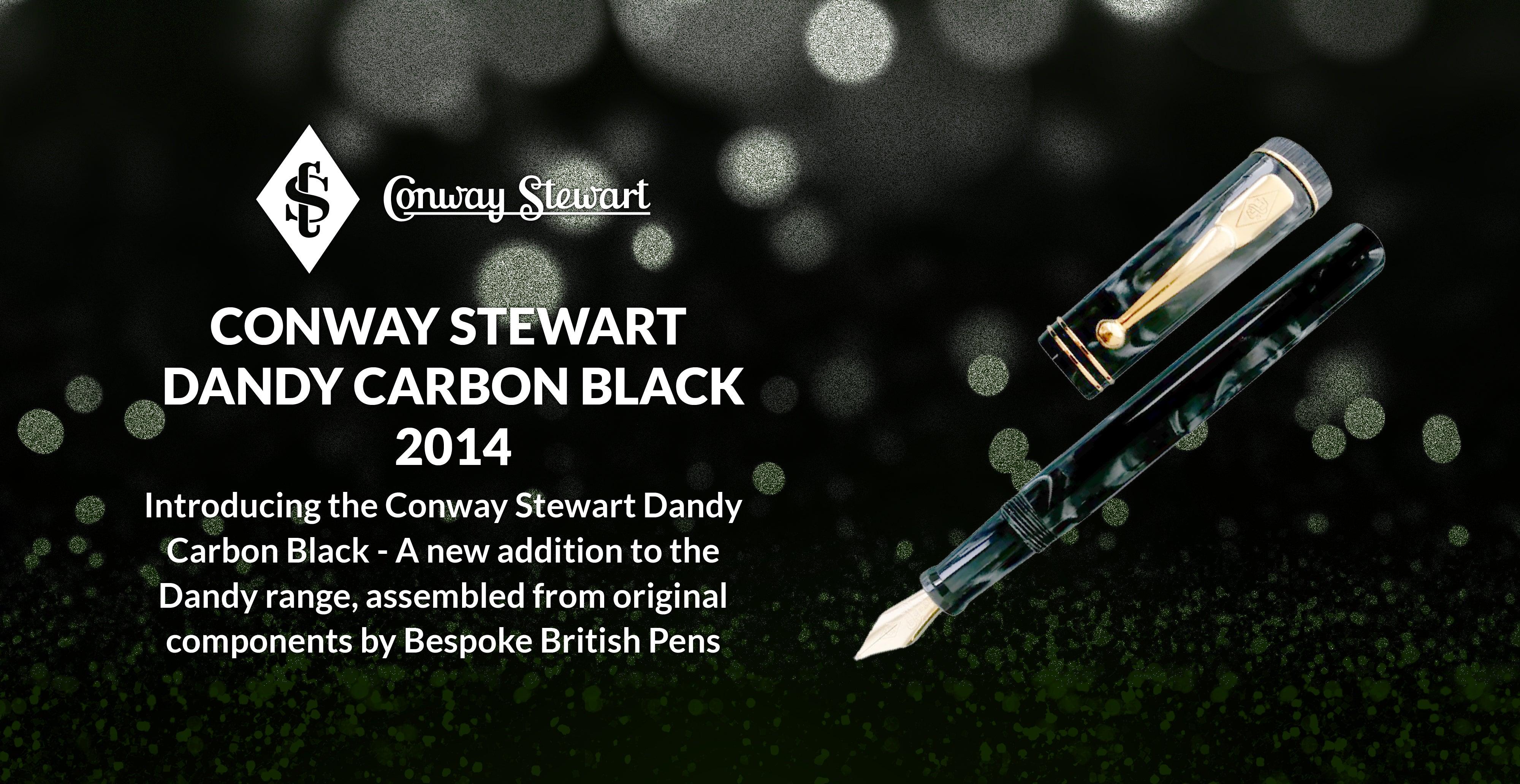 Conway Stewart Dandy Carbon Black, 2014 - Conway Stewart