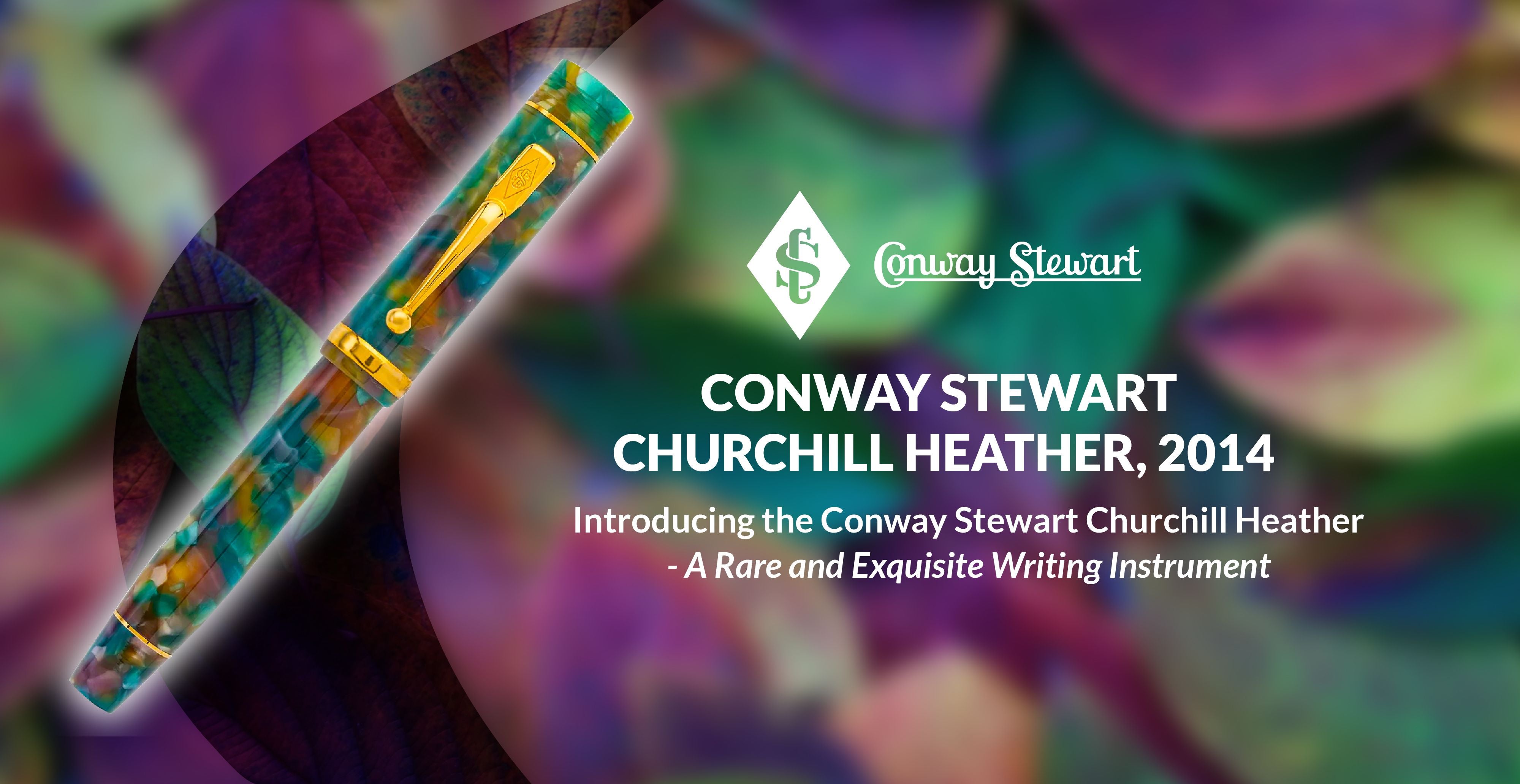 Conway Stewart Churchill Heather, 2014
