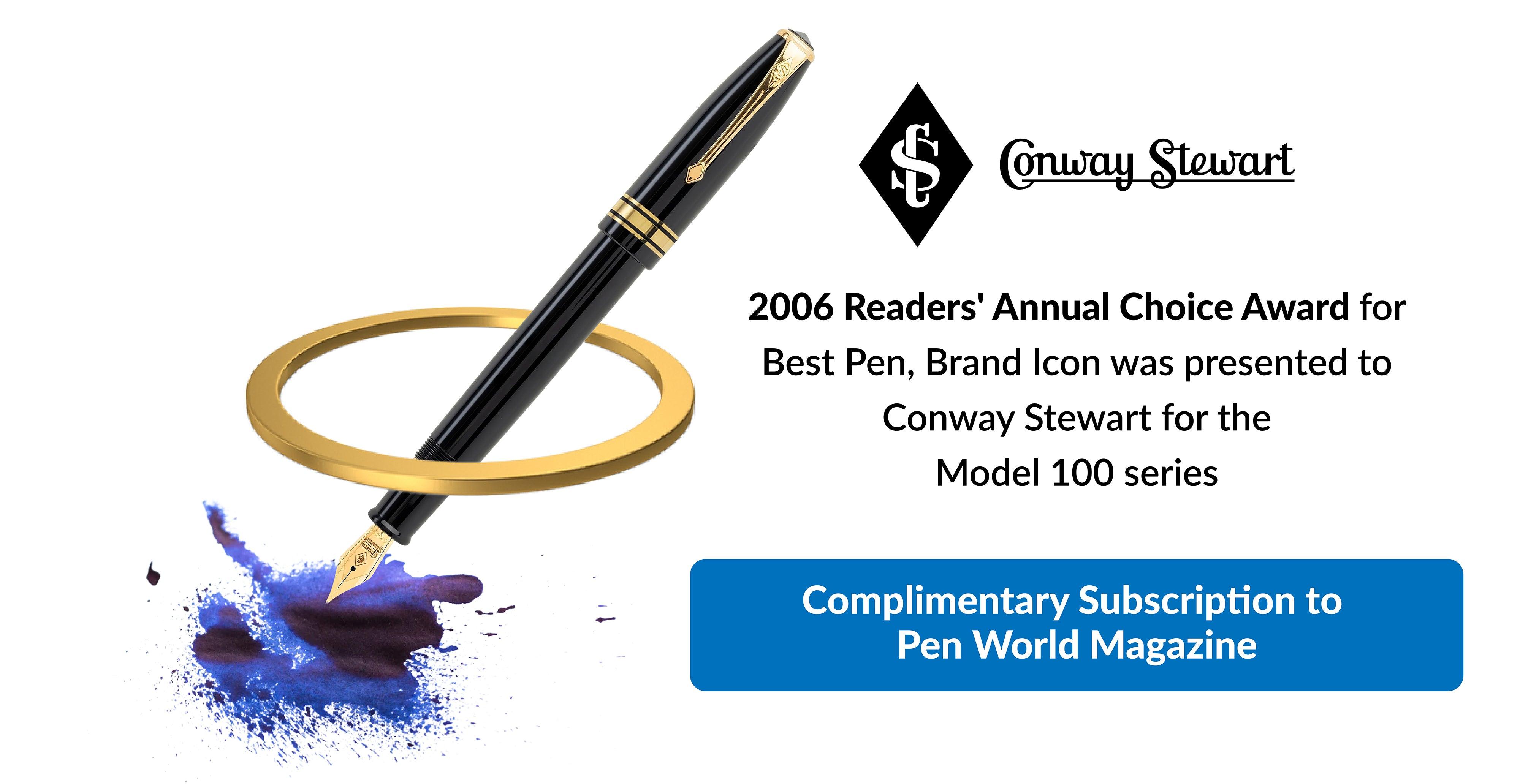 Pen World Complimentary Subscription, 2008 - Conway Stewart