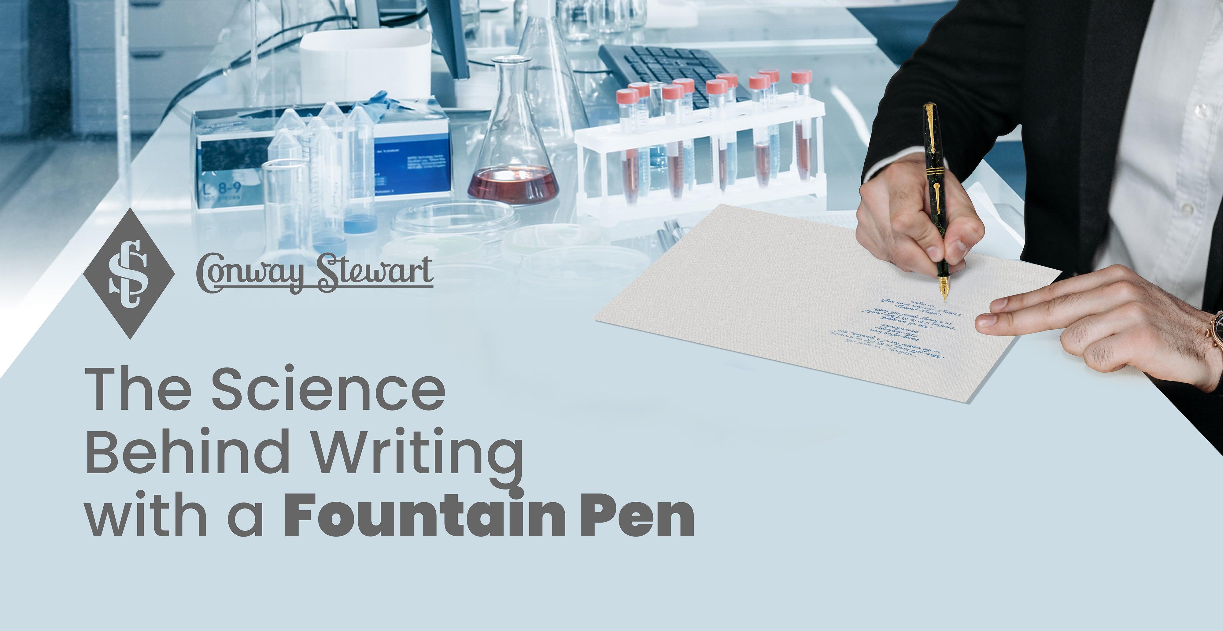The Science Behind Writing with a Fountain Pen: A Focus on Conway Stewart Models conwaystewart.com