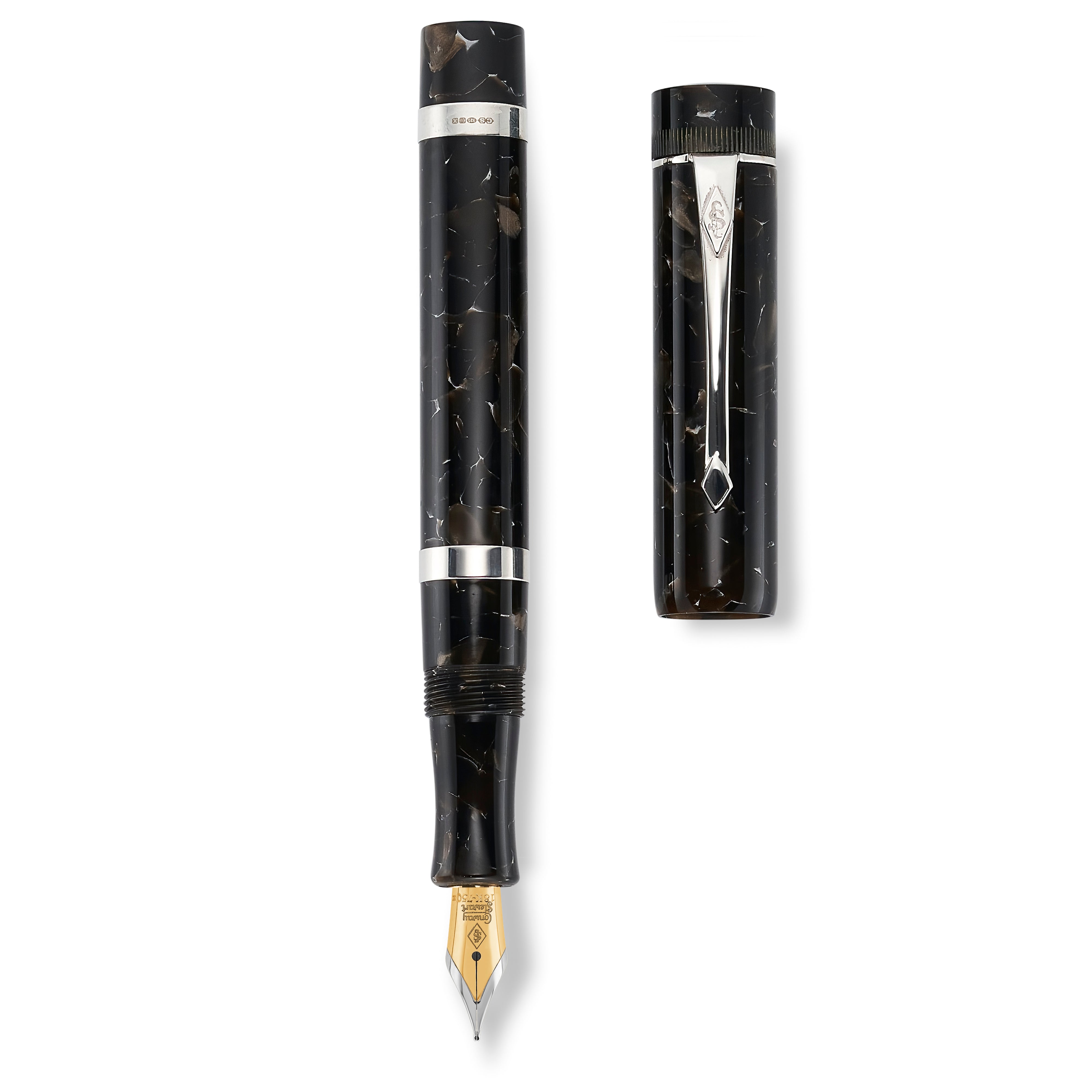 Conway Stewart Stewart Marlborough Sapphire Blue Fountain Pen