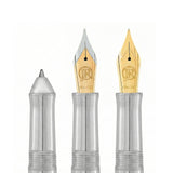 Jack Row Mirage Silver Finish with Marquise Cut Pink Sapphire