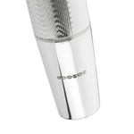 Hallmark close-up on the sterling silver barrel of the Accountant's Pen