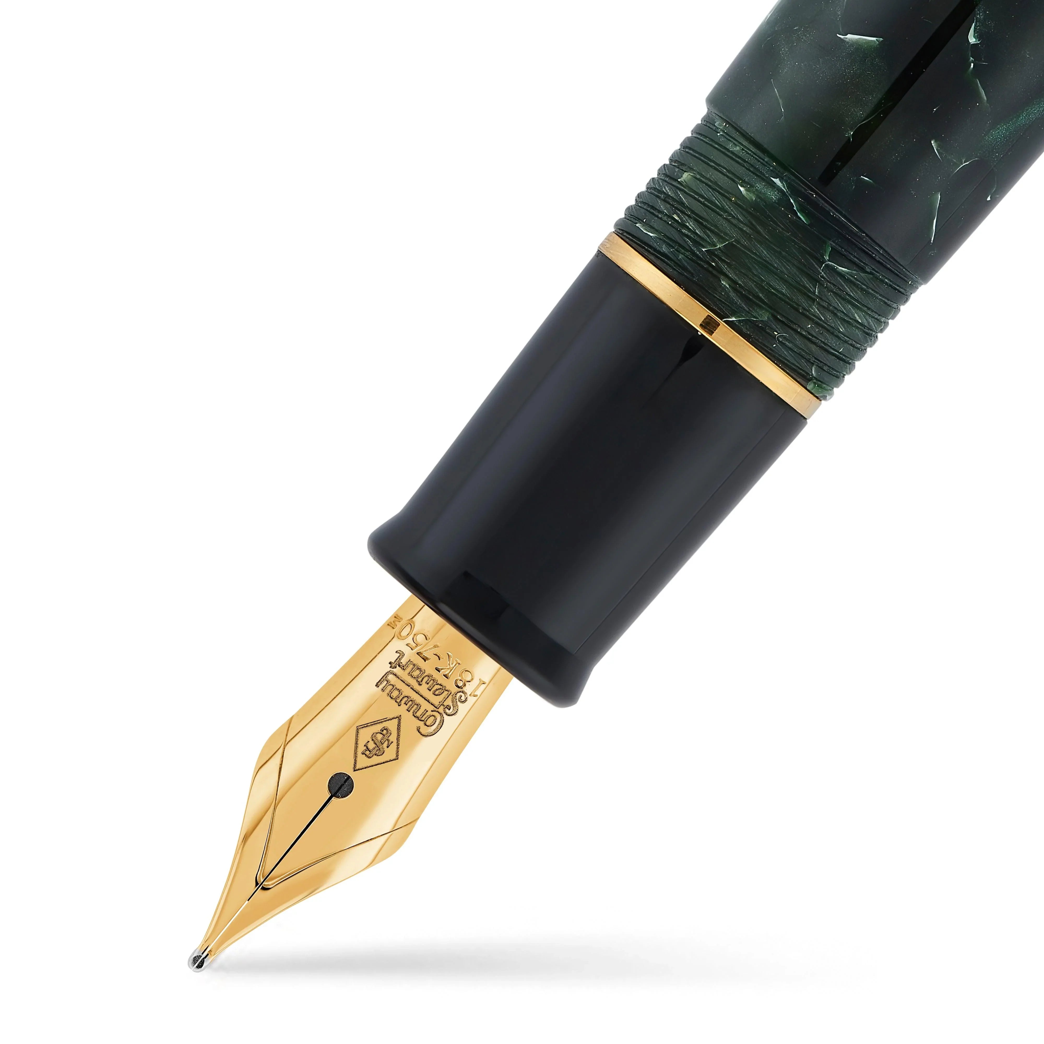 Conway Stewart Belliver Classic Green Fountain Pen | Conway Stewart