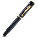 Ashmolean John Ruskin rollerball capped, marbled resin with gold trim