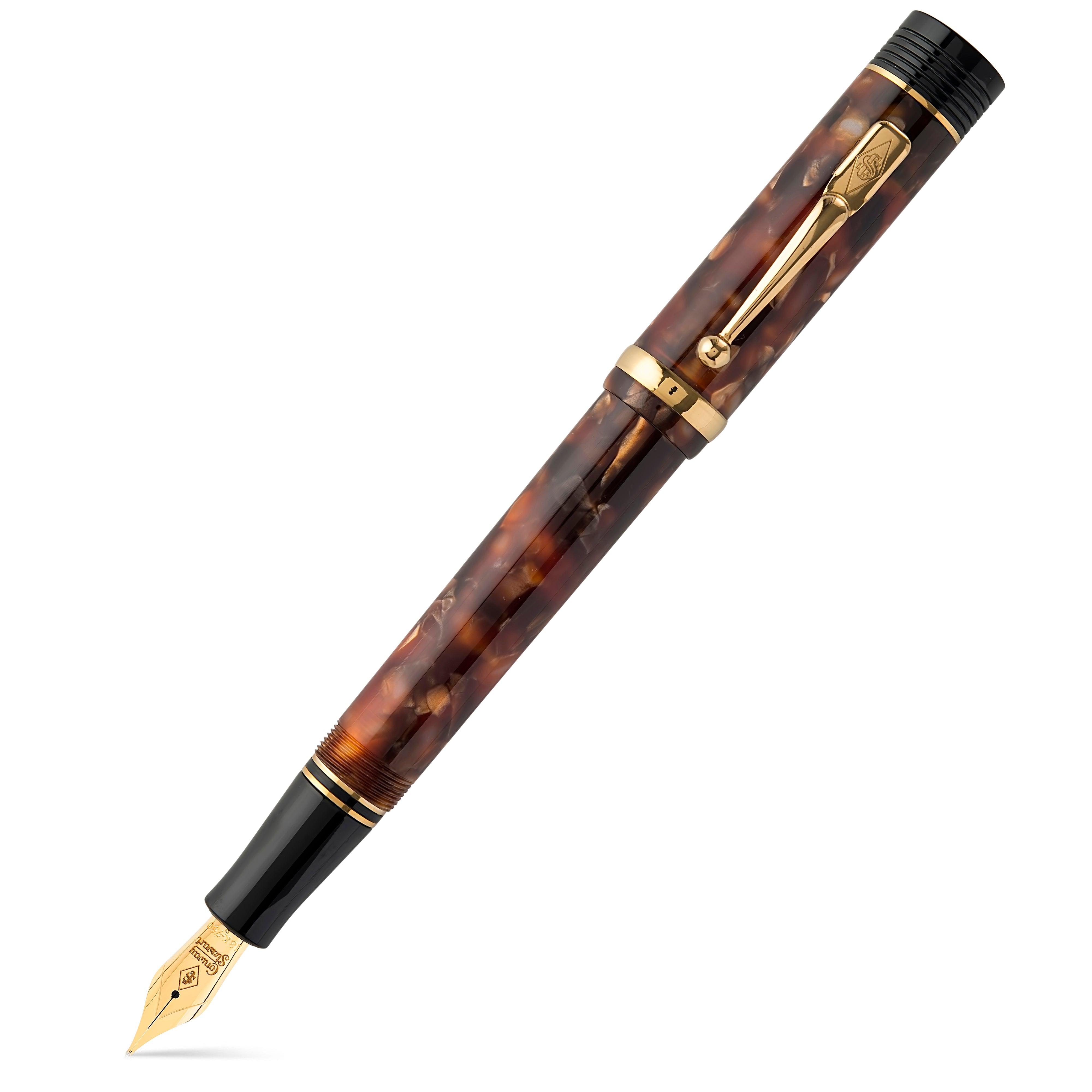 Conway Stewart Churchill Bracket Brown Pen - Timeless and Elegant