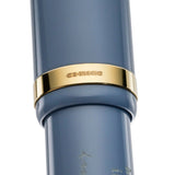 Hallmarked 9ct gold cap band on the Churchill Heritage pen