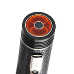 Close-up of the enamel poppy set into the cap top of the D-Day 80th Anniversary Pen