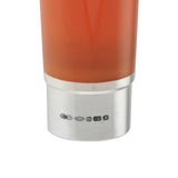 Close-up of the sterling silver hallmarks on the Silvicity Sunset Orange