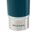 Close-up of the sterling silver hallmarks on the Silvicity Teal