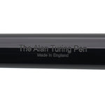 Barrel engraving close-up on The Alan Turing Pen