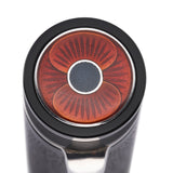 Close-up of the enamel poppy set into the cap top of the VE-Day 80th Anniversary Pen